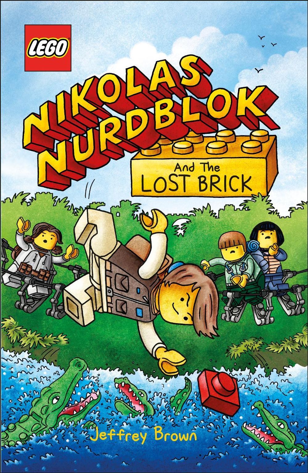 LEGO Nikolas Nurdblok and the Lost Brick by Jeffrey Brown - ISBN: 9780241809563