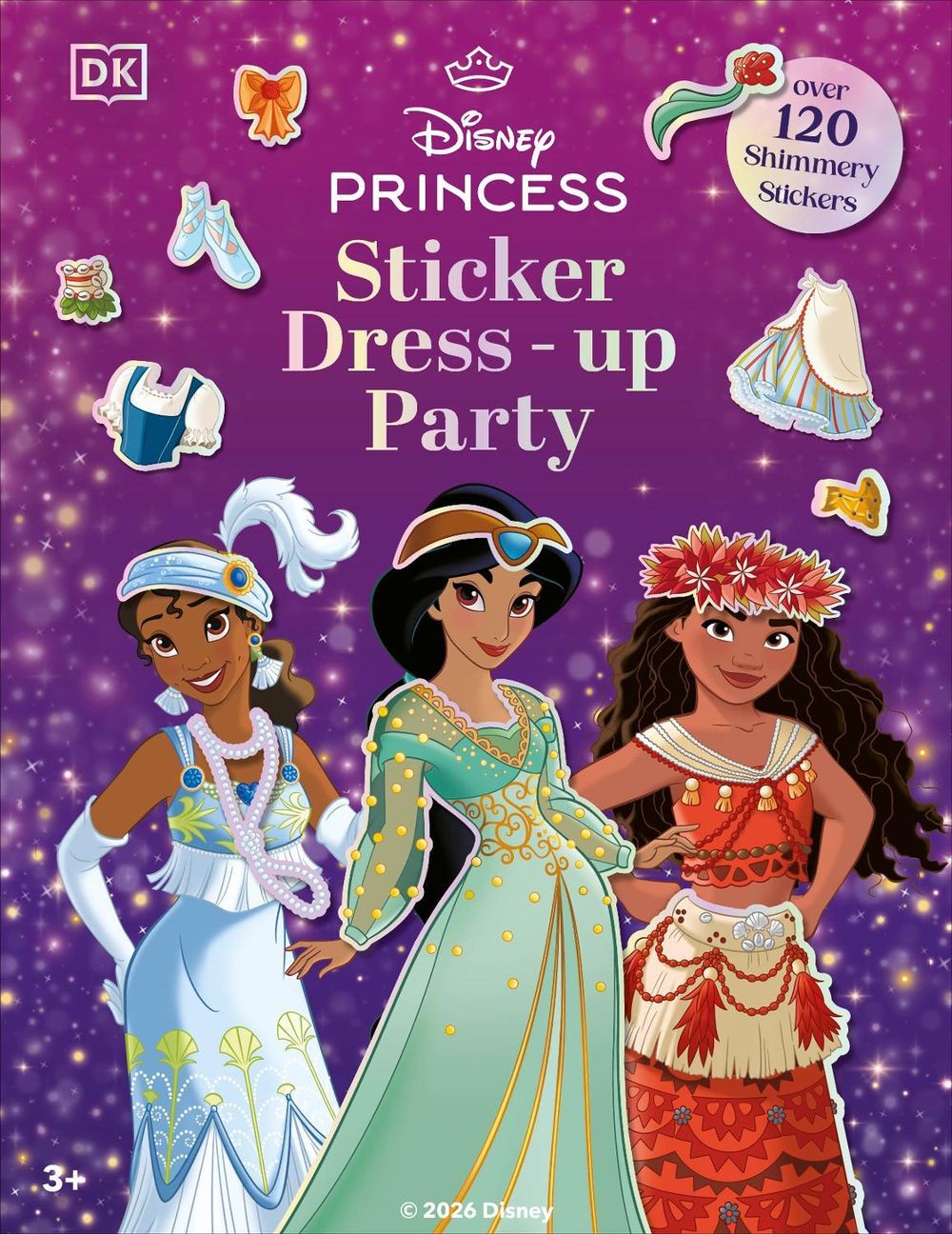 Disney Princess Sticker Dress-up Party by DK - ISBN: 9780241814574