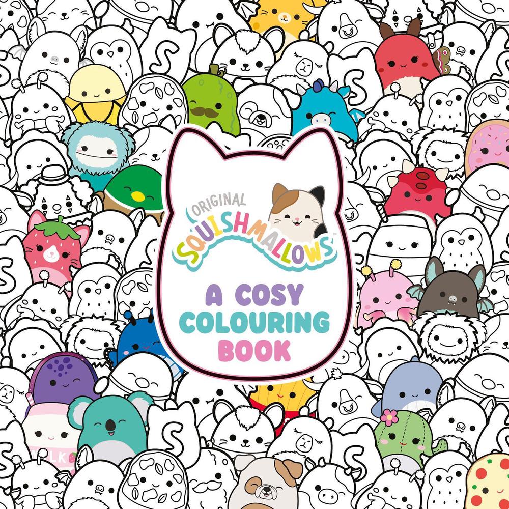 Squishmallows: A Cosy Colouring Book by Squishmallows - ISBN: 9780241826720