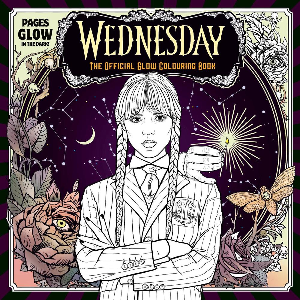 Wednesday: Official Glow Colouring Book by Wednesday - ISBN: 9780241827833