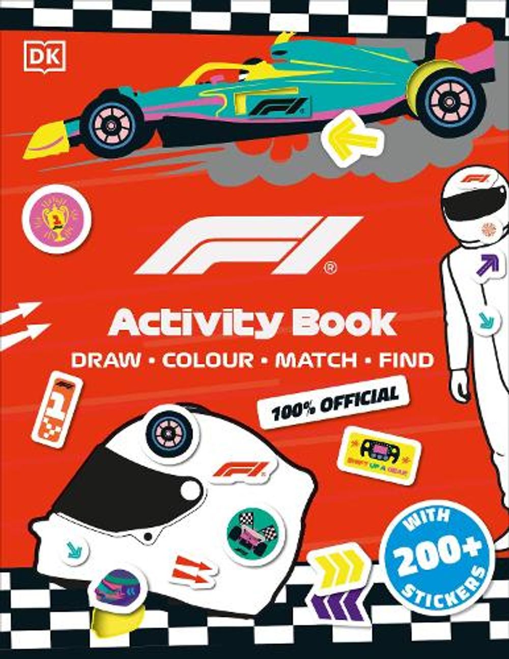 F1 Activity Book by DK - ISBN: 9780241838297