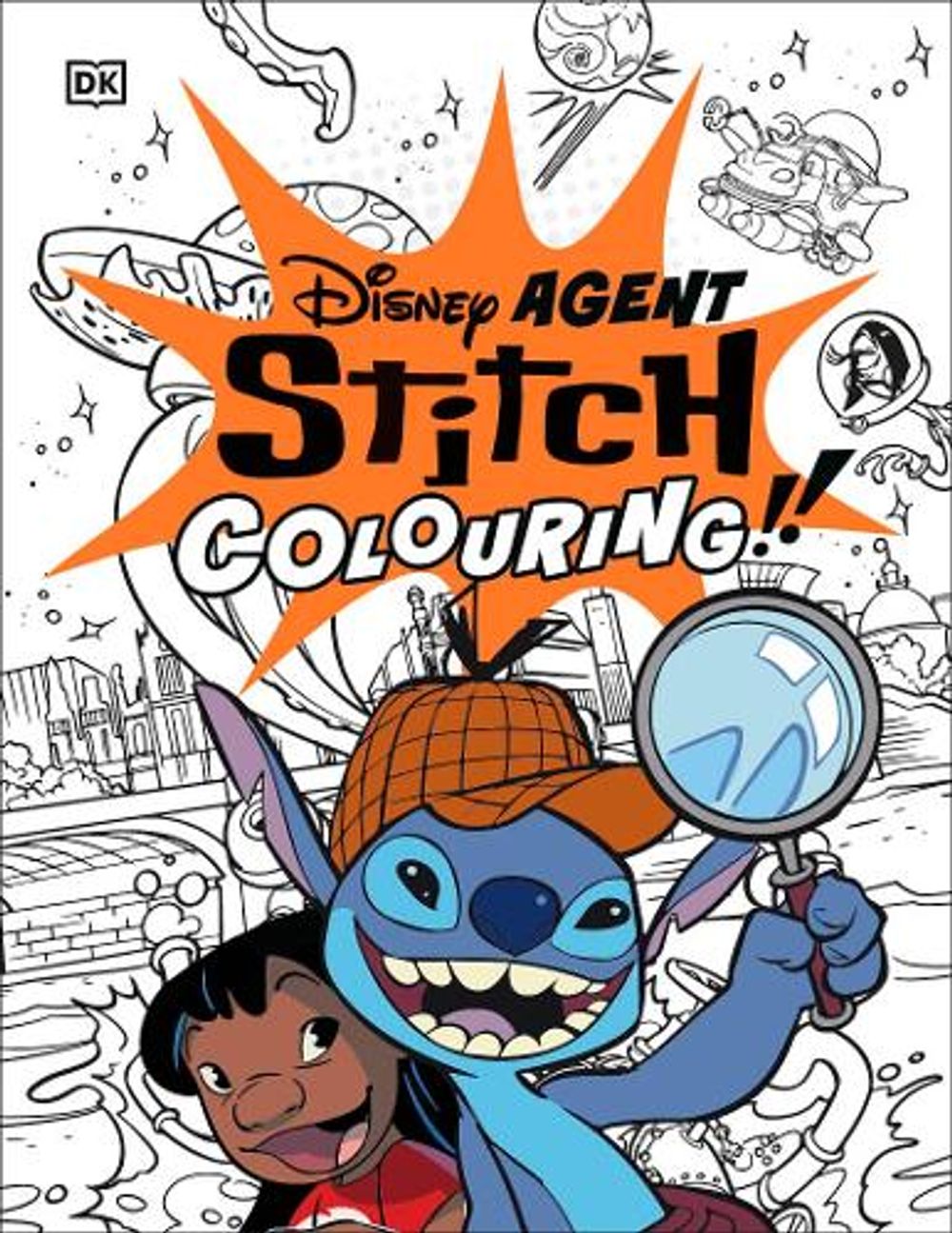 Disney Agent Stitch Colouring by DK - ISBN: 9780241838587