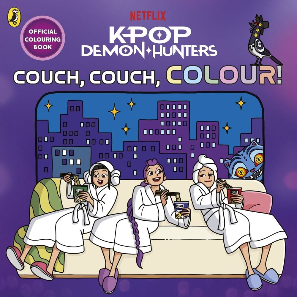 KPop Demon Hunters: Couch, Couch, Colour!: Official Colouring Book by KPop Demon Hunters - ISBN: 9780241843611