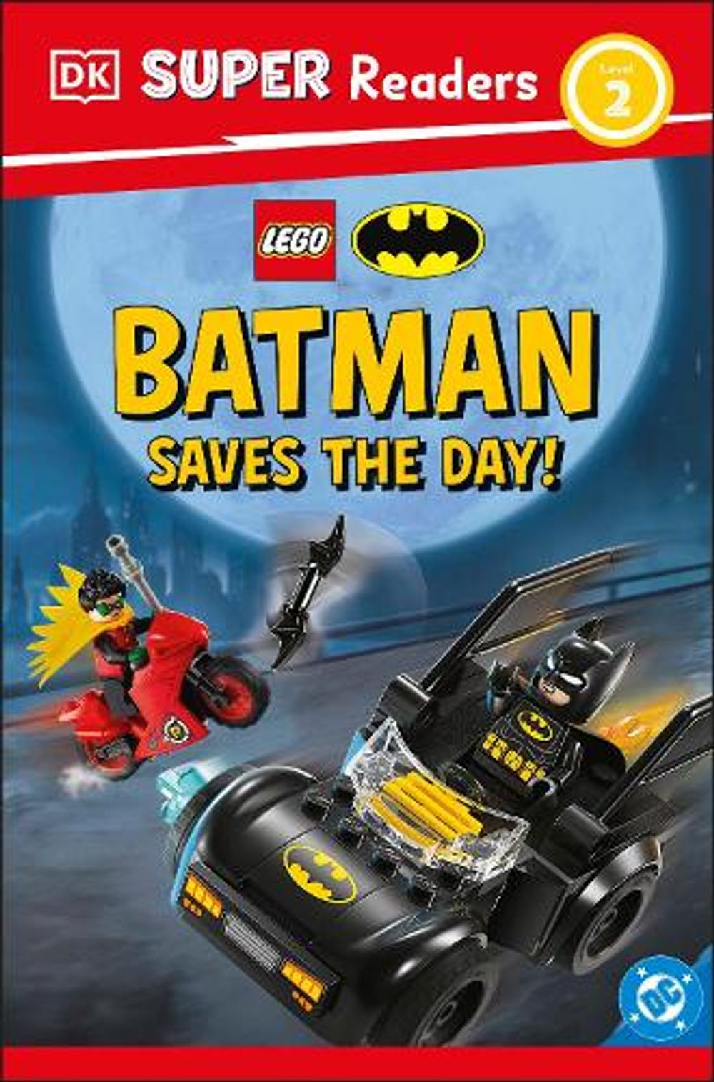 DK Super Readers Level 2 LEGO DC Batman: Batman Saves the Day! by DK - ISBN: 9780241845875