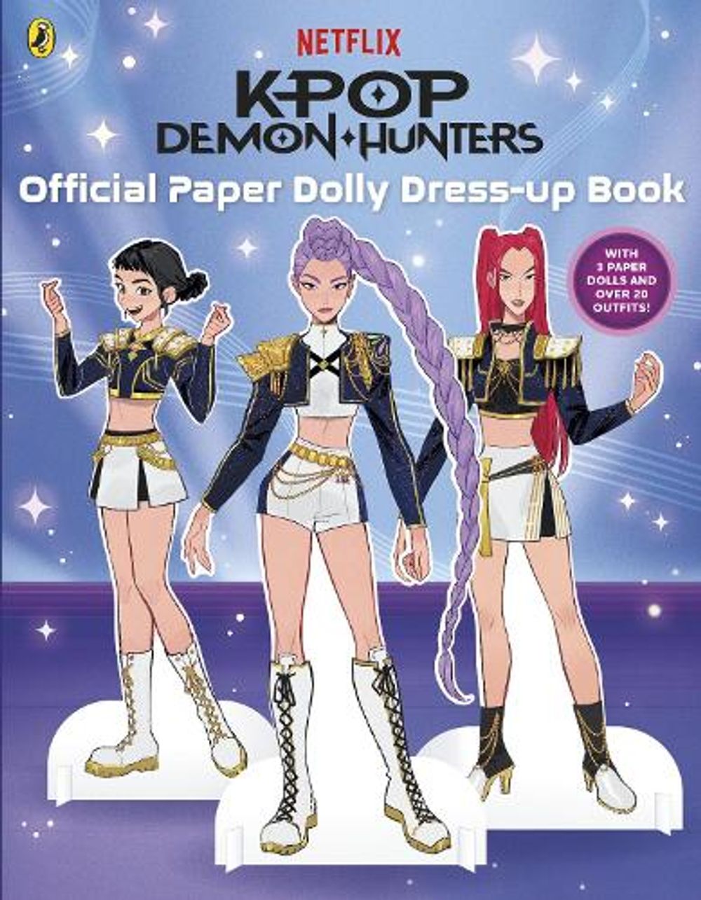 KPop Demon Hunters: Official Paper Dolly Dress-up Book by KPop Demon Hunters - ISBN: 9780241863695