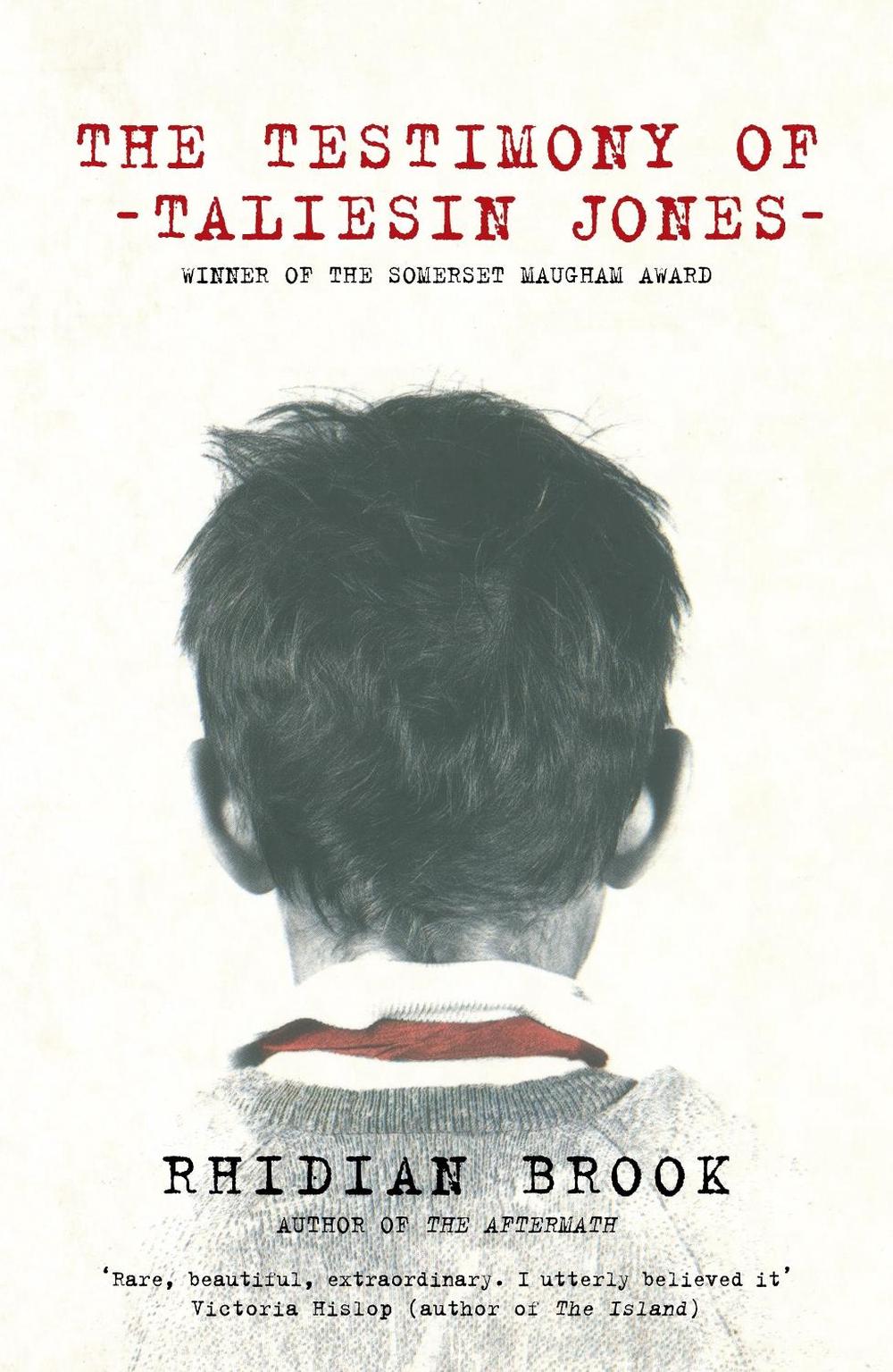 The Testimony of Taliesin Jones by Rhidian Brook - ISBN: 9780241972144