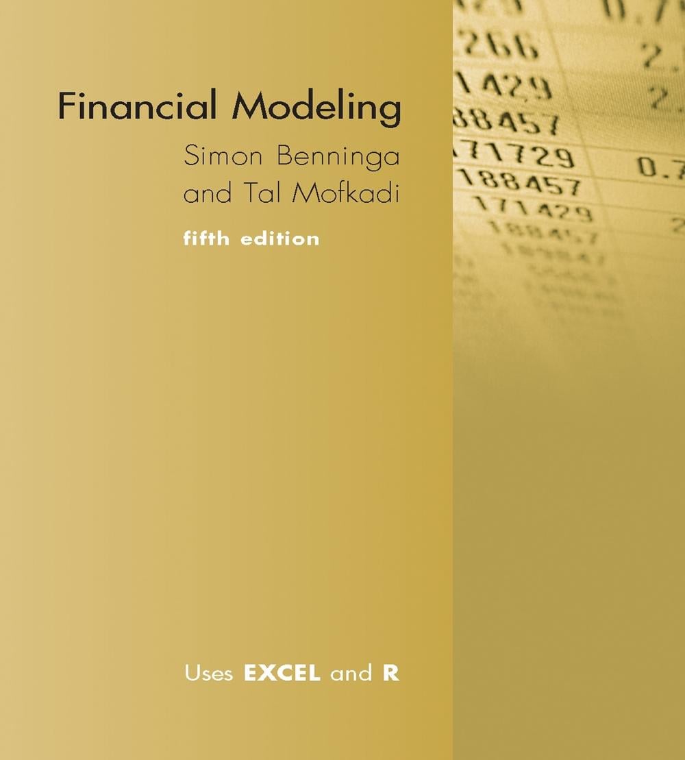 Financial Modeling by Simon Benninga - ISBN: 9780262046428
