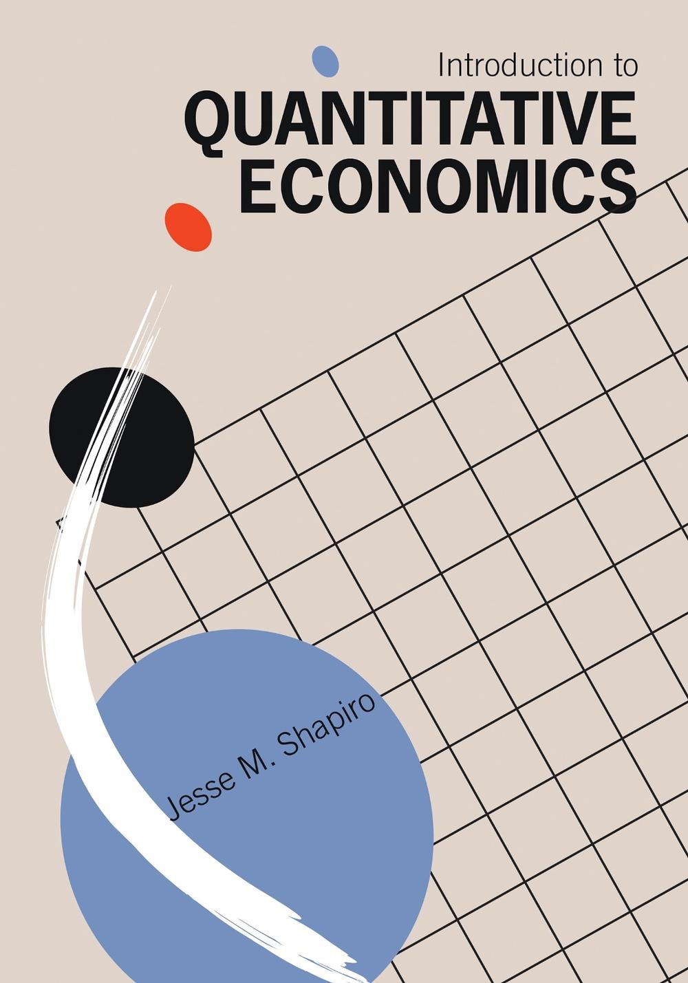 Introduction to Quantitative Economics, 9780262051057