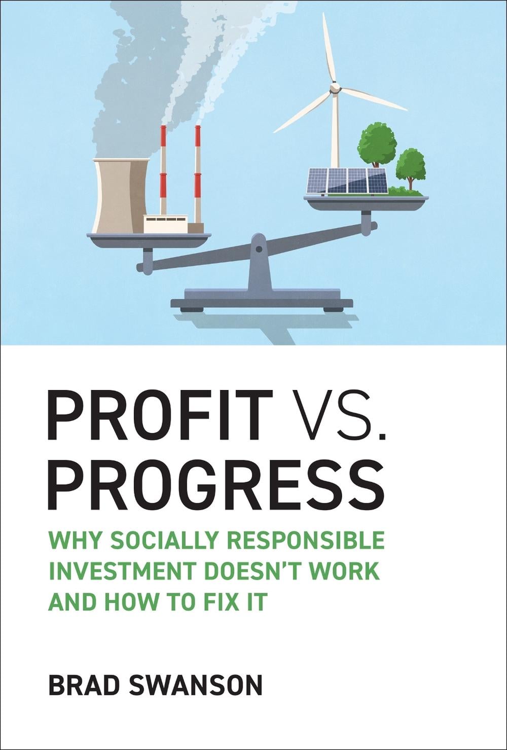 Profit vs. Progress by Brad Swanson - ISBN: 9780262051590