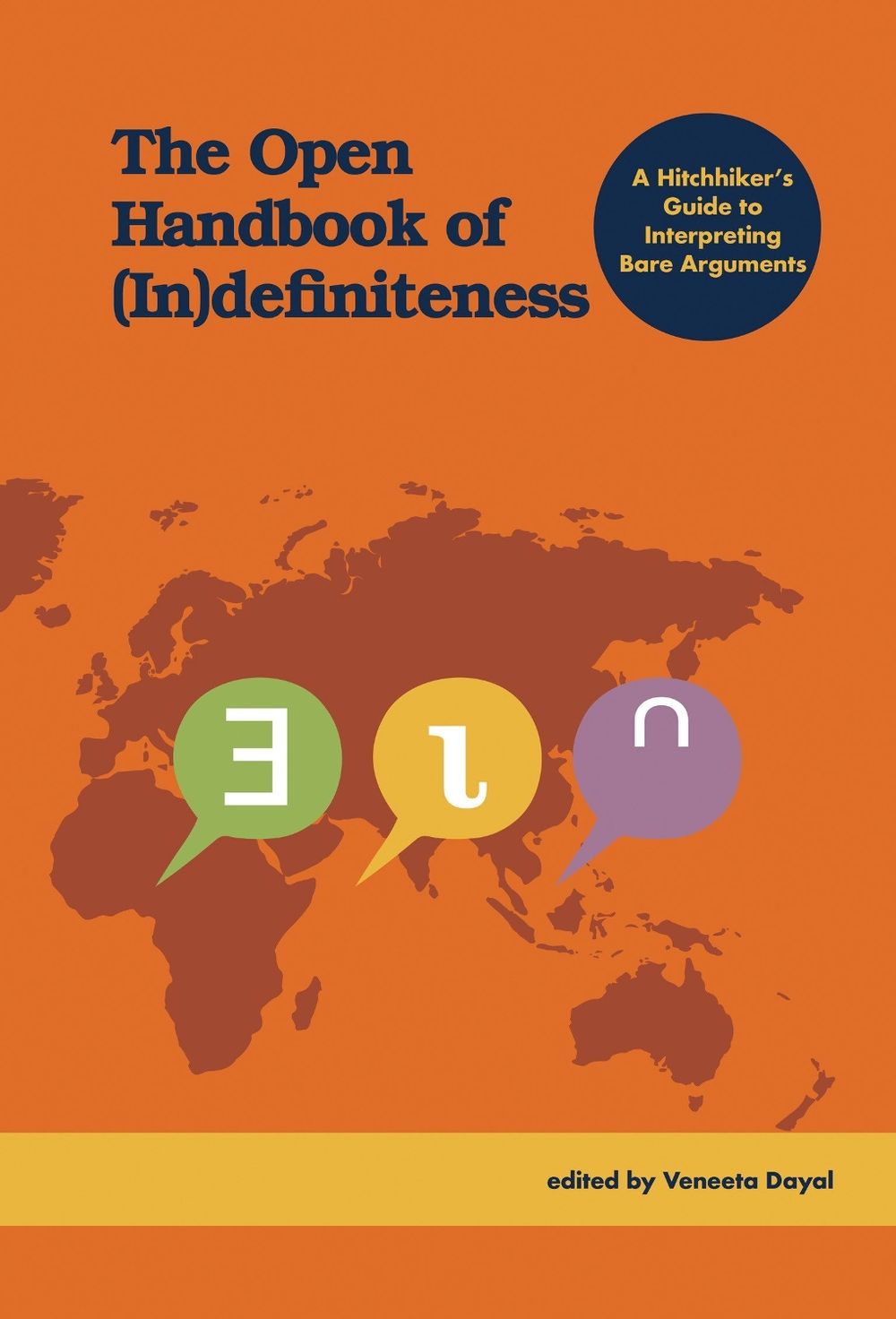 The Open Handbook of (In)definiteness by Veneeta Dayal - ISBN: 9780262052795