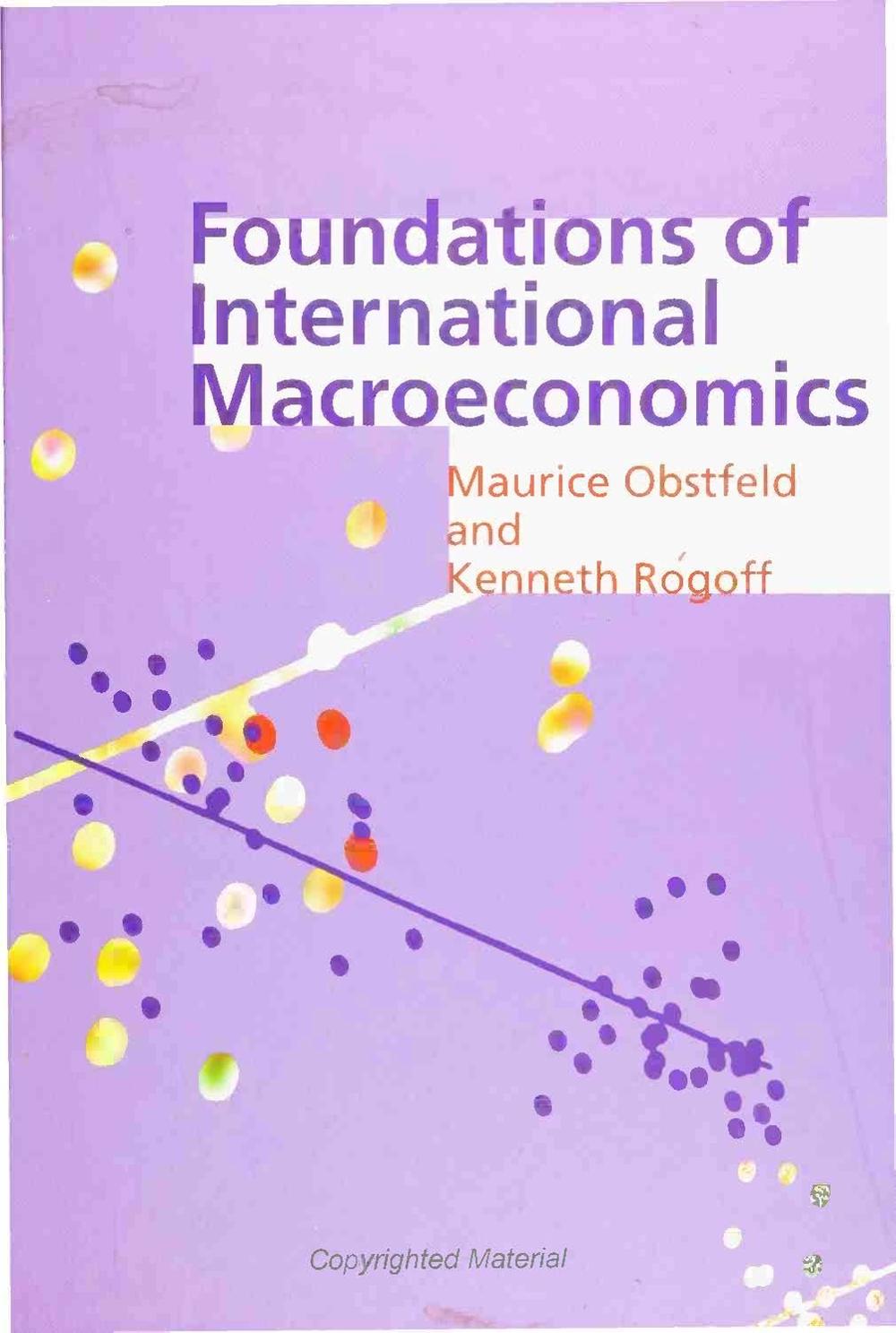 Foundations of International Macroeconomics by Maurice Obstfeld - ISBN: 9780262150477