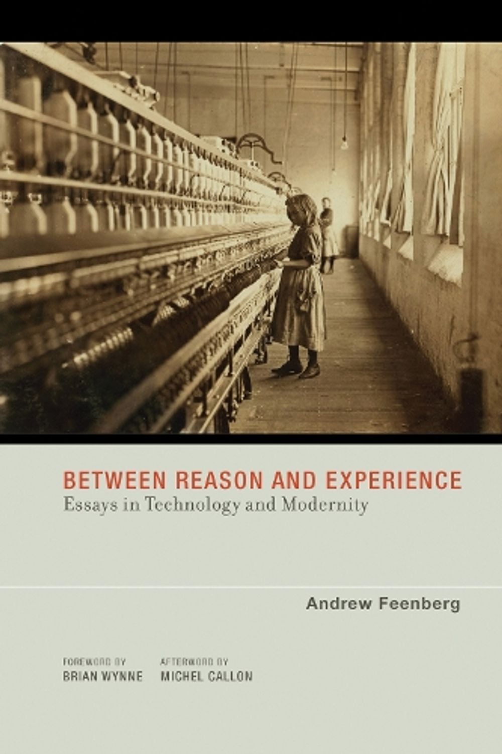Between Reason and Experience by Andrew Feenberg - ISBN: 9780262514255