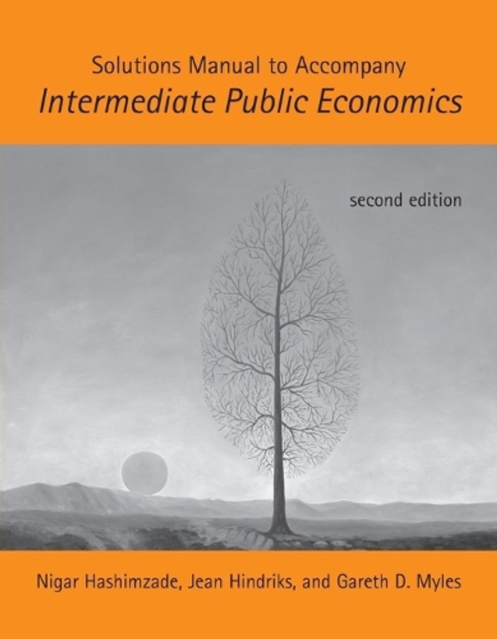 Solutions Manual to Accompany Intermediate Public Economics by Nigar Hashimzade - ISBN: 9780262518482