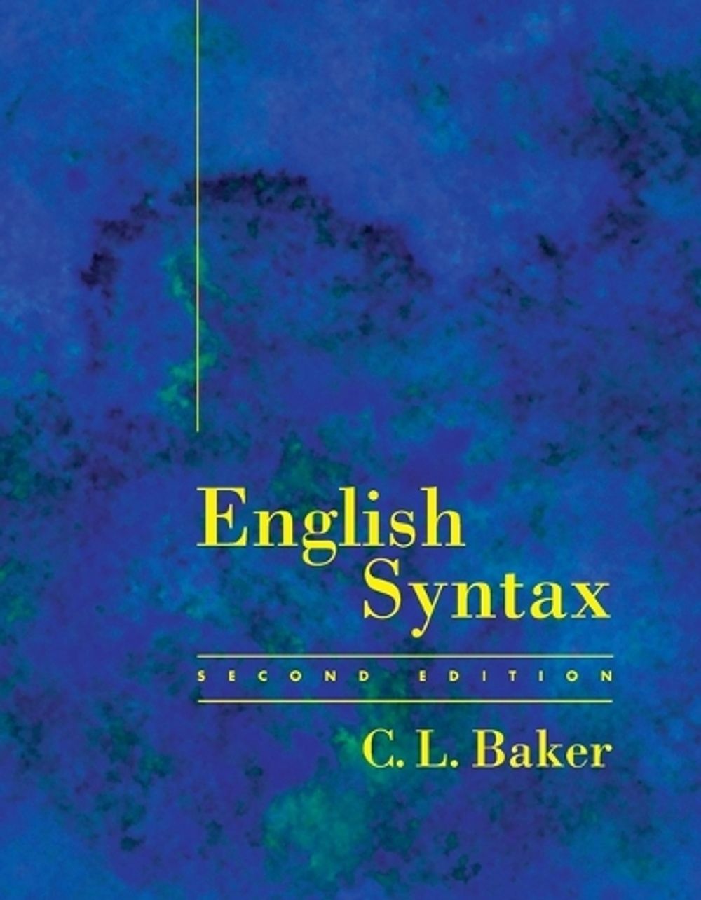 English Syntax by C.L. Baker - ISBN: 9780262521987