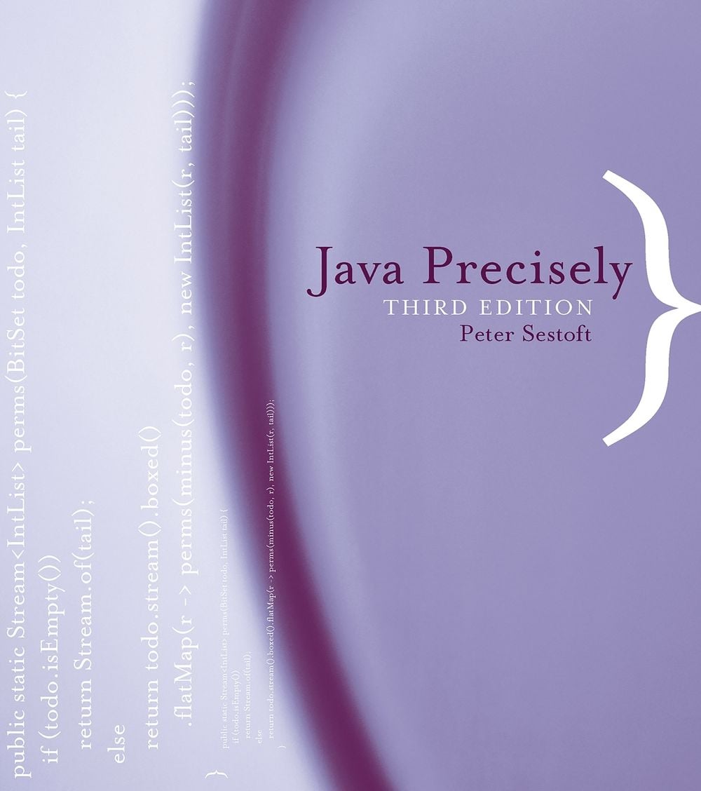 Java Precisely by Peter Sestoft - ISBN: 9780262529075
