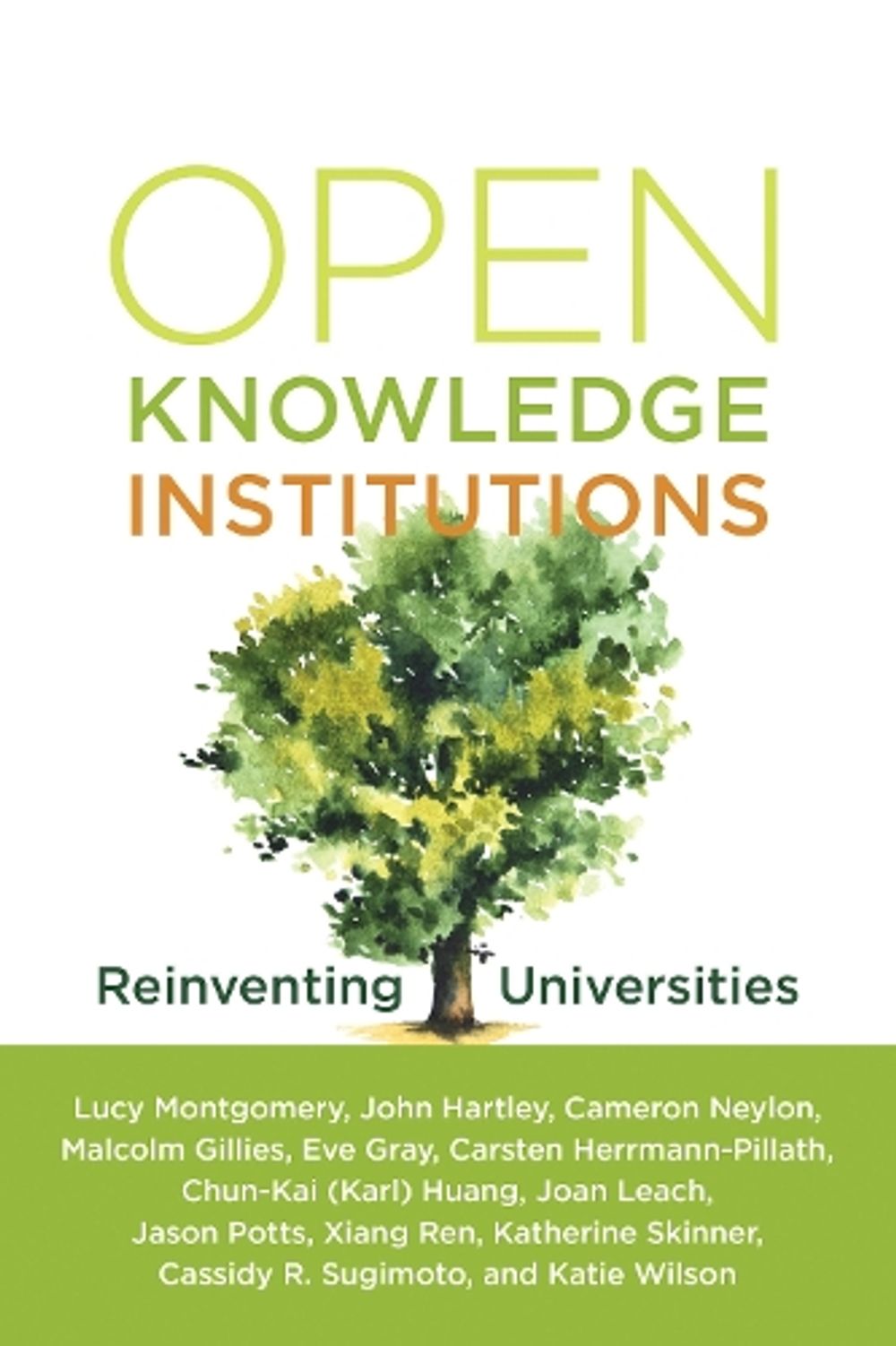 Open Knowledge Institutions by Lucy Montgomery - ISBN: 9780262542432