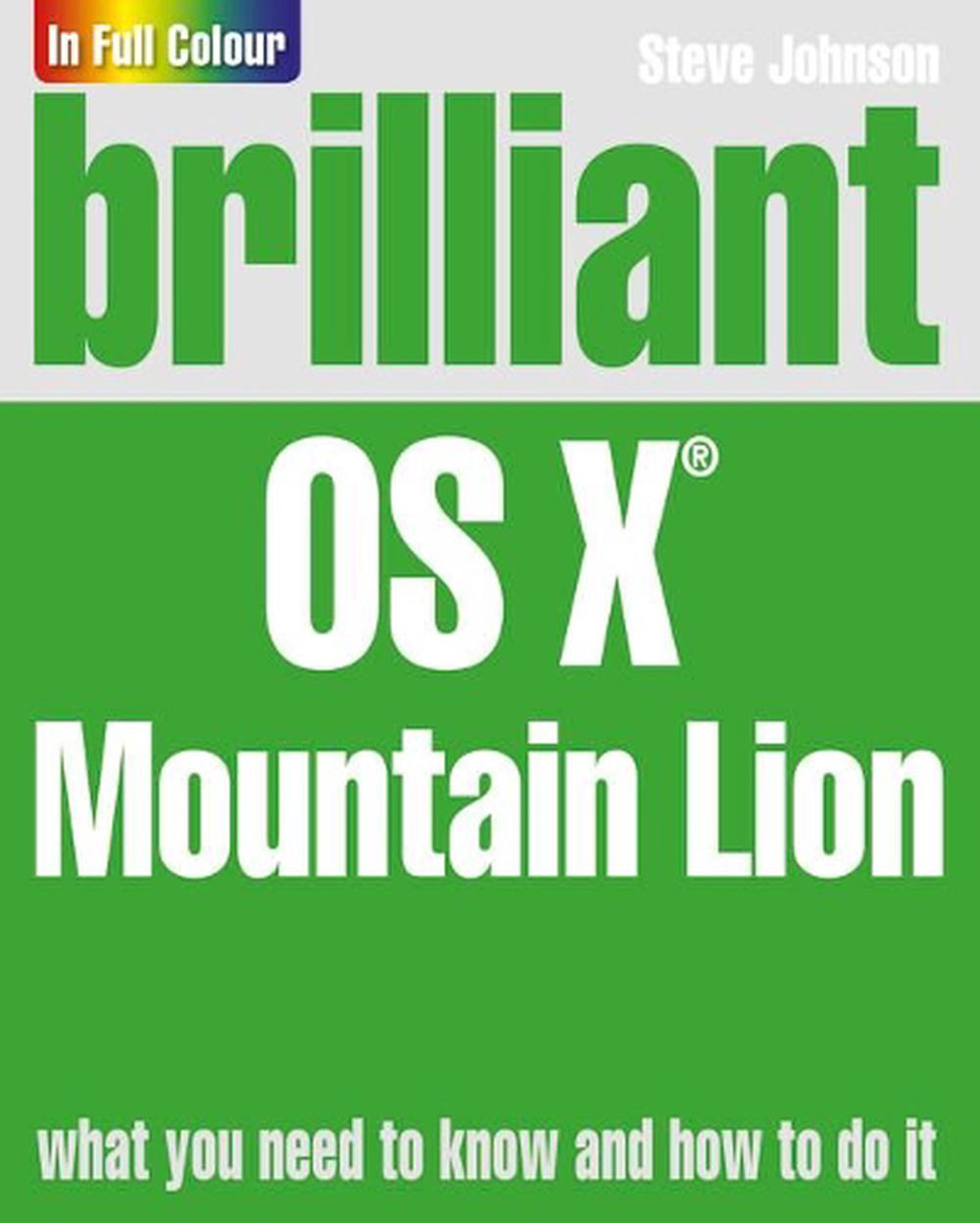 Brilliant OS X Mountain Lion, 9780273779476