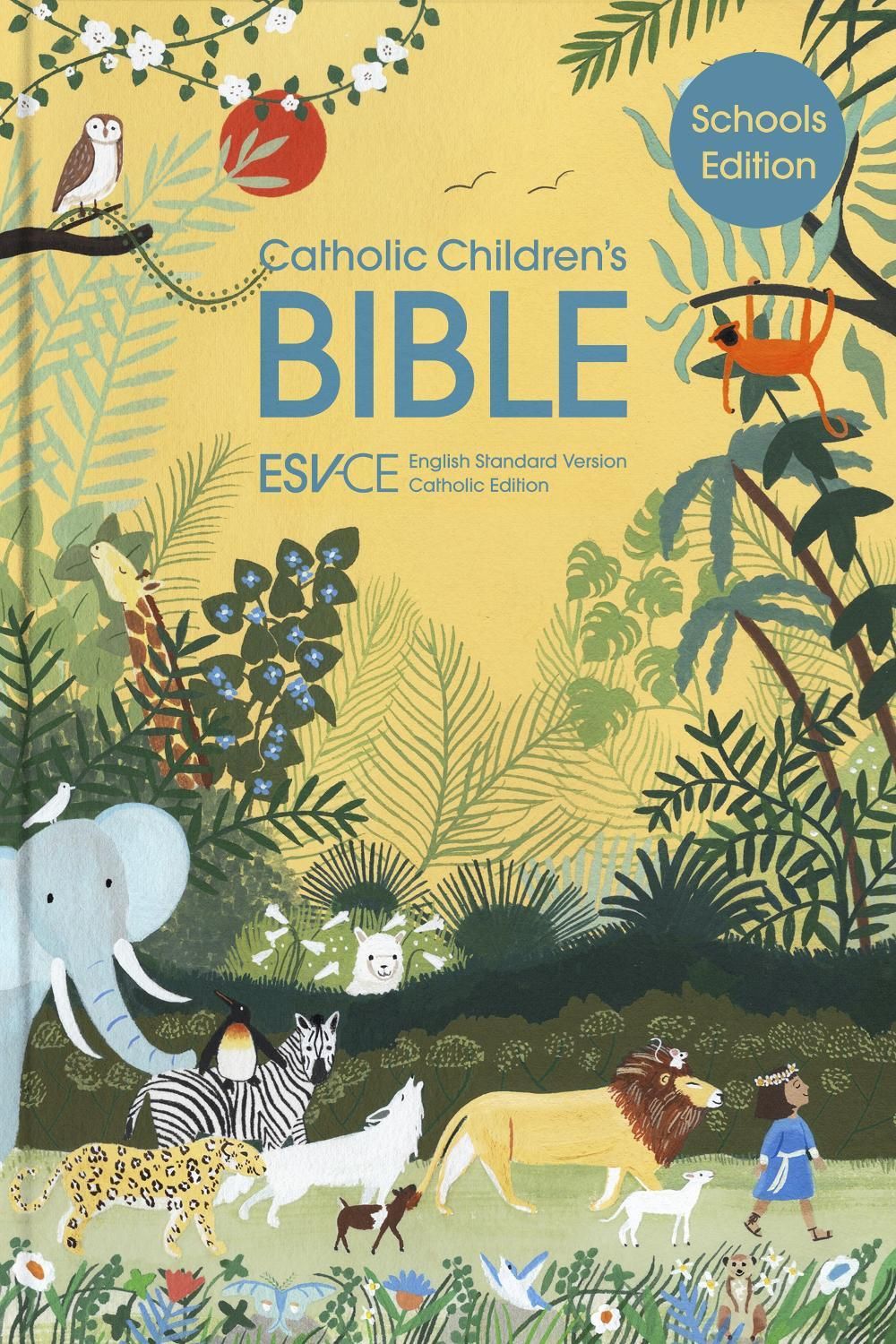 ESV-CE Catholic Children's Bible, Schools' Edition, Authentic Full Colour Illustrations, British Liturgical Bible, ESV-CE, Hardback, Standard size by SPCK ESV-CE Bibles - ISBN: 9780281085330