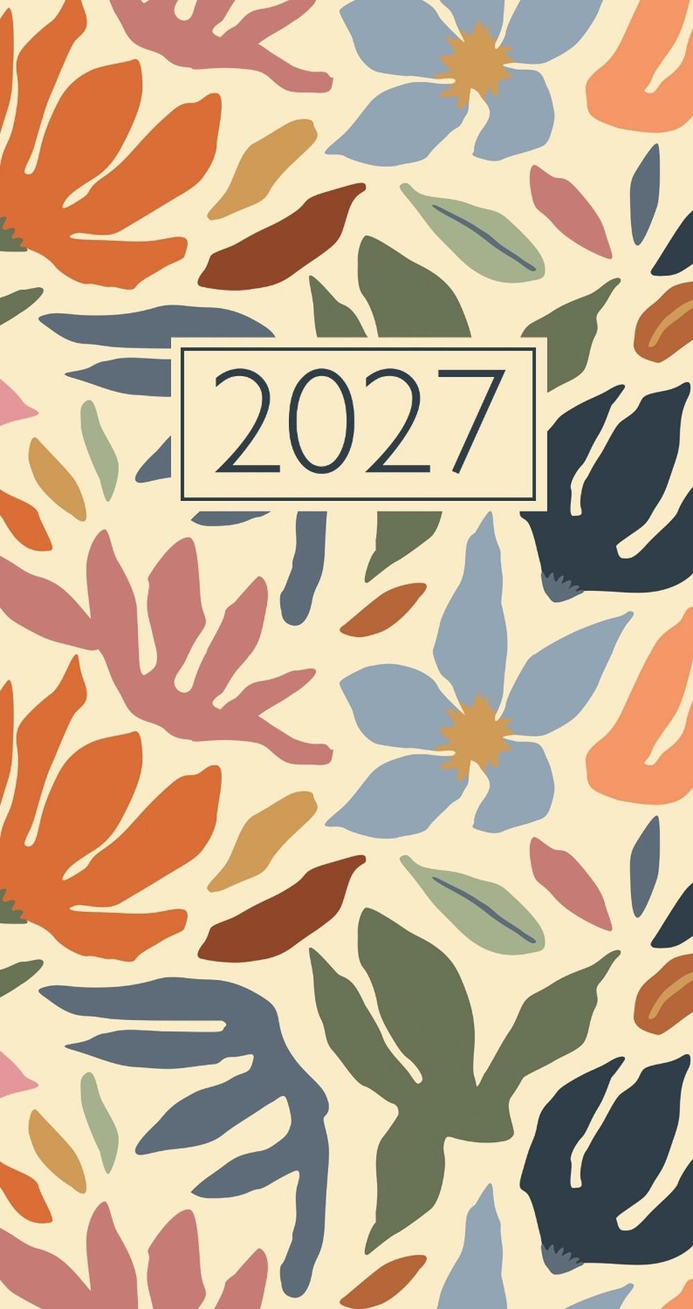 Church Pocket Book Diary with Lectionary 2027 Floral, 9780281092017