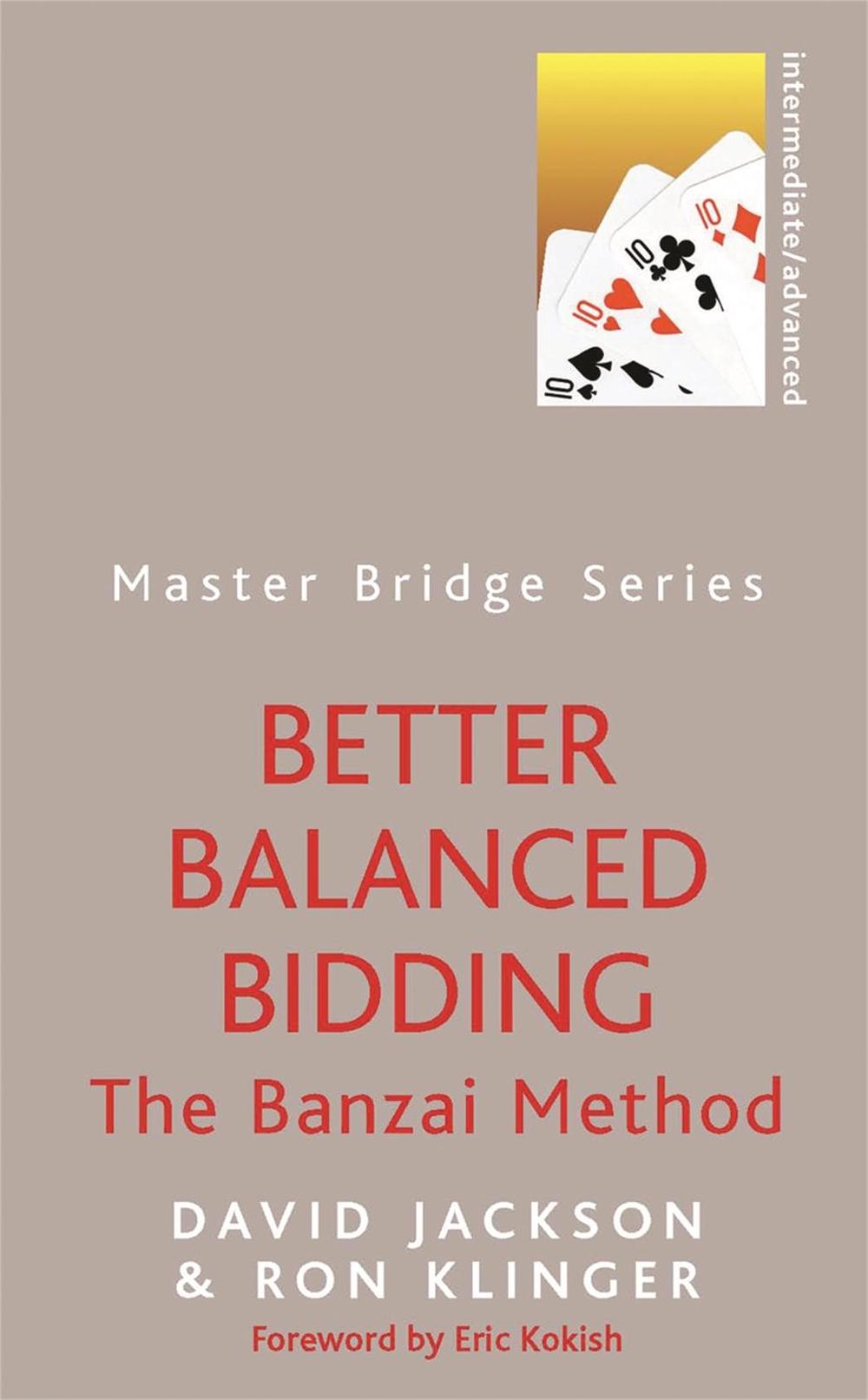 Better Balanced Bidding, 9780297859987