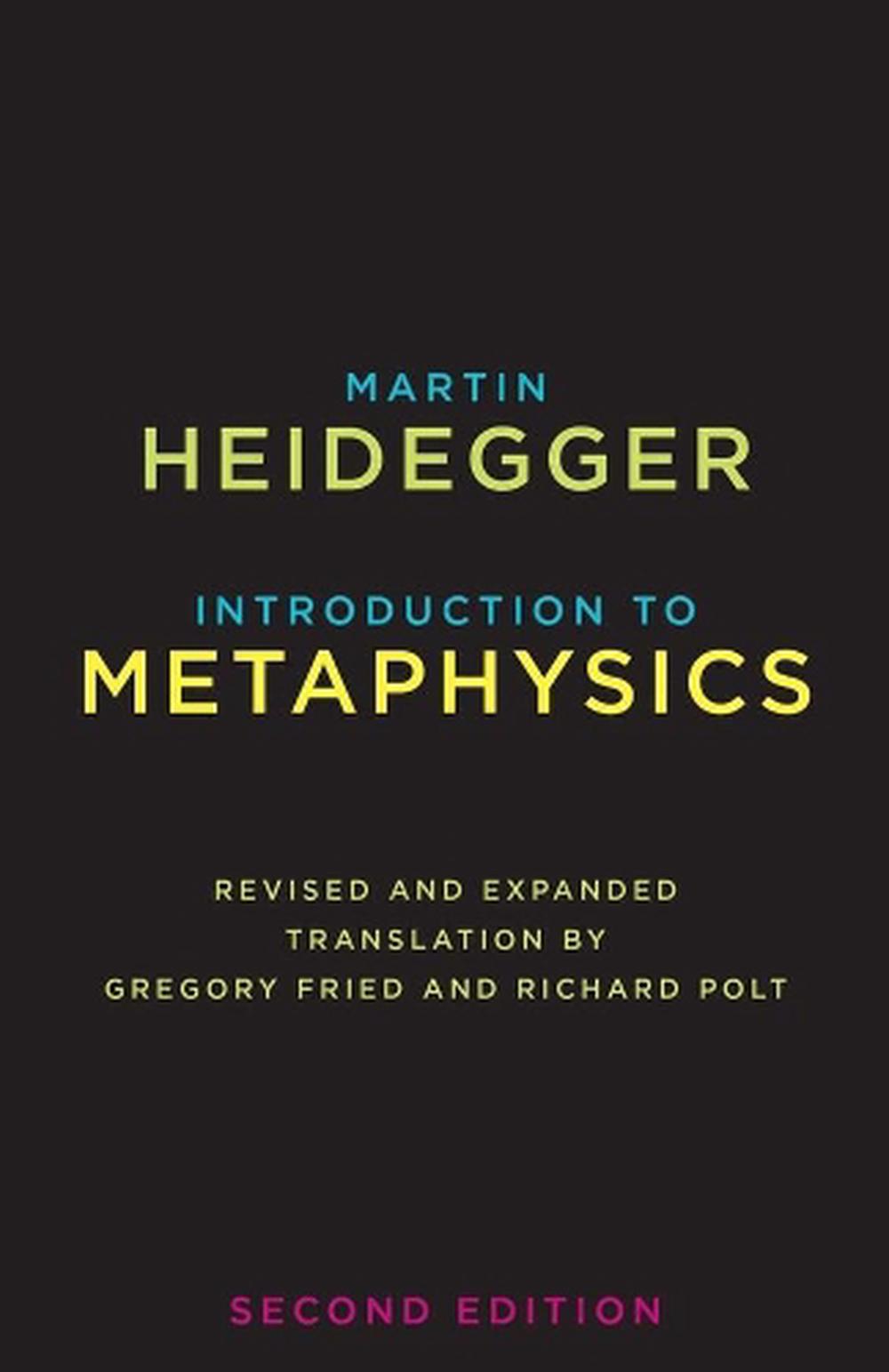 Introduction to Metaphysics by Martin Heidegger, Paperback