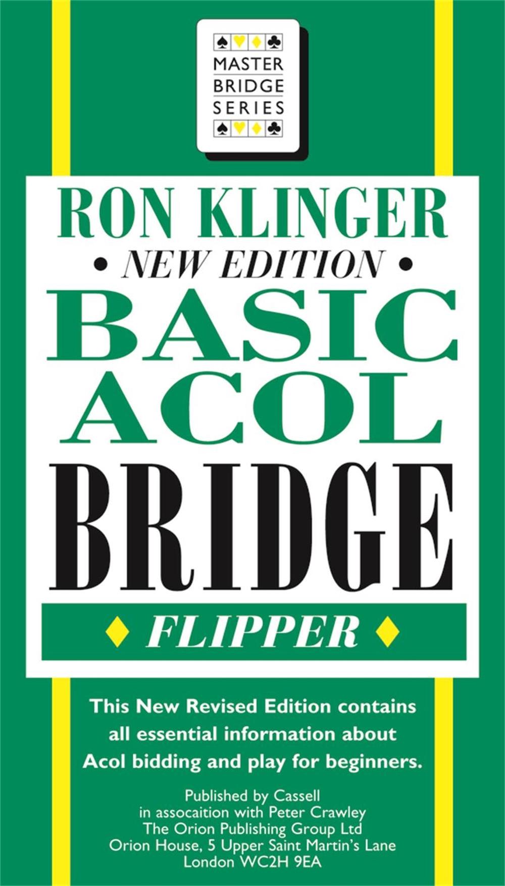 Basic Acol Bridge Flipper, 9780304362790