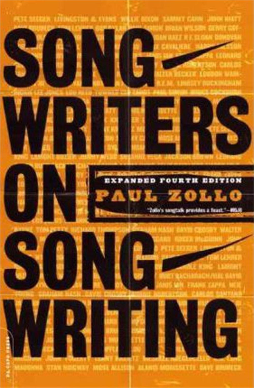 Songwriters On Songwriting by Paul Zollo - ISBN: 9780306812651