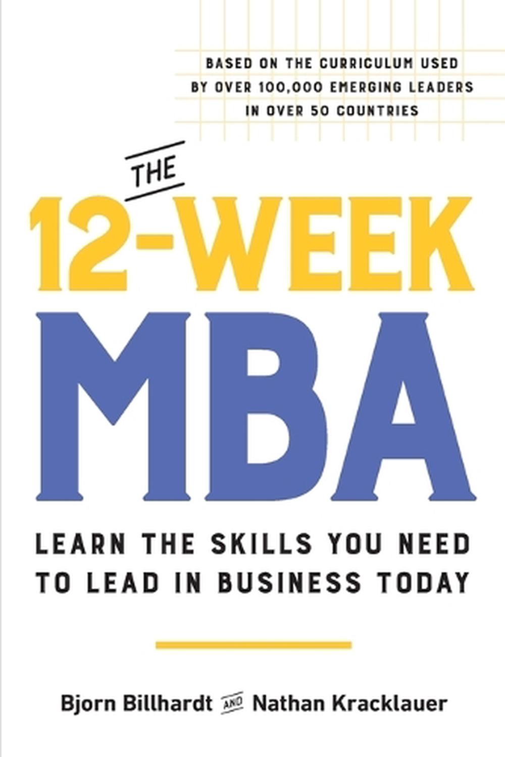 The 12-Week MBA by Bjorn Billhardt - ISBN: 9780306832376