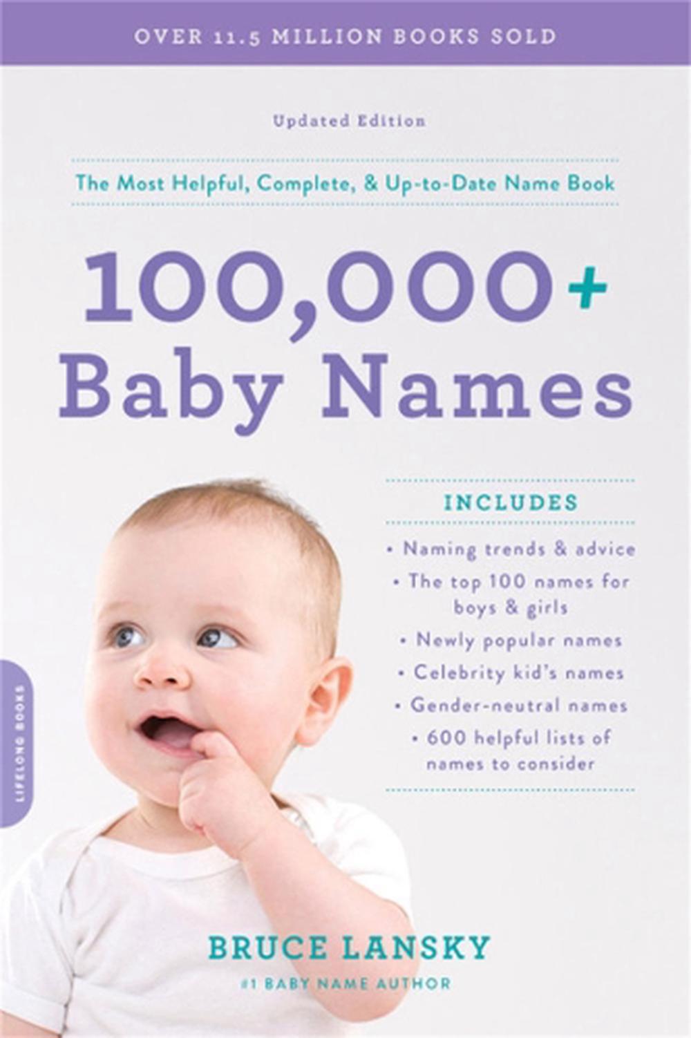 100,000+ Baby Names, 9780306845246