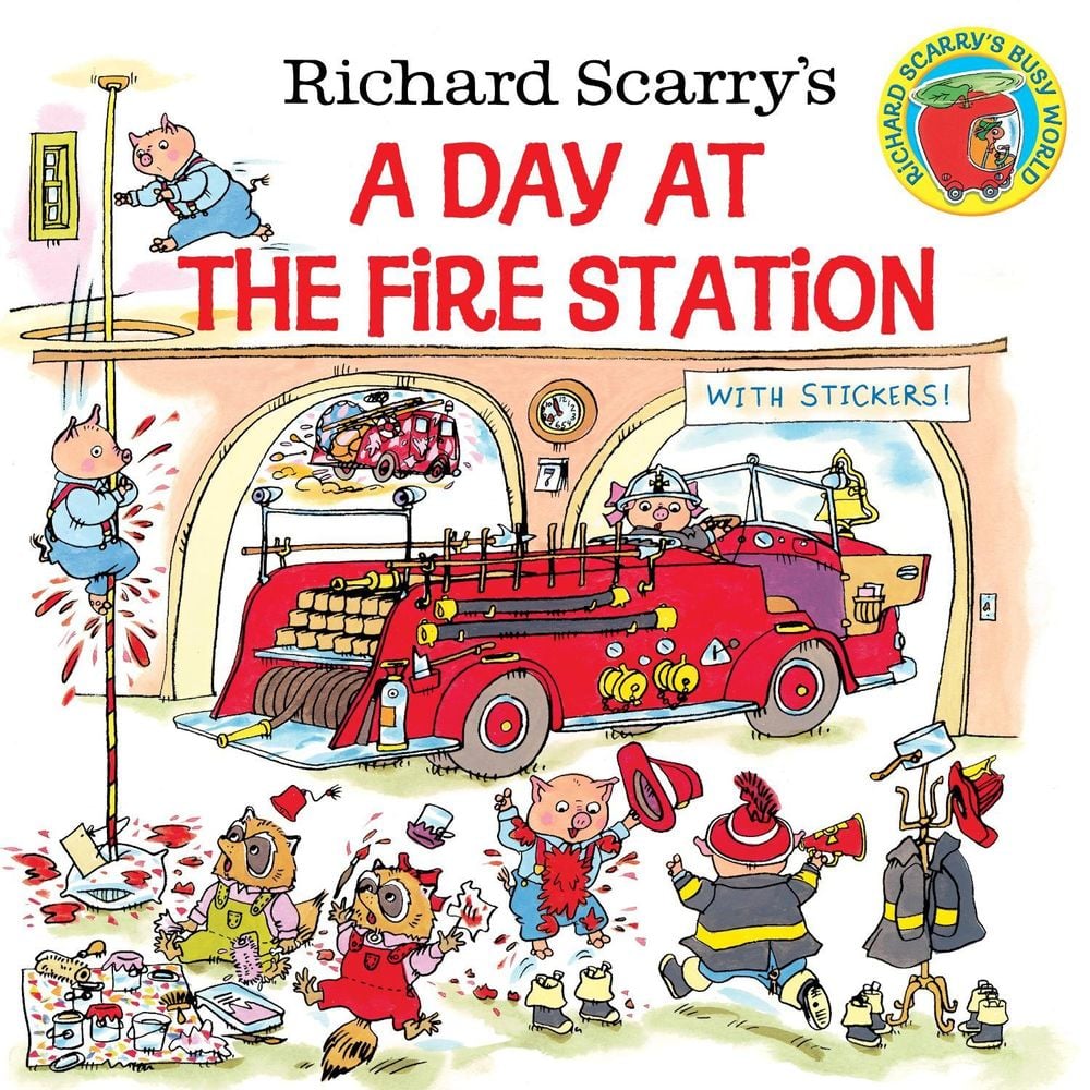 Richard Scarry's A Day at the Fire Station by Richard Scarry - ISBN: 9780307105455