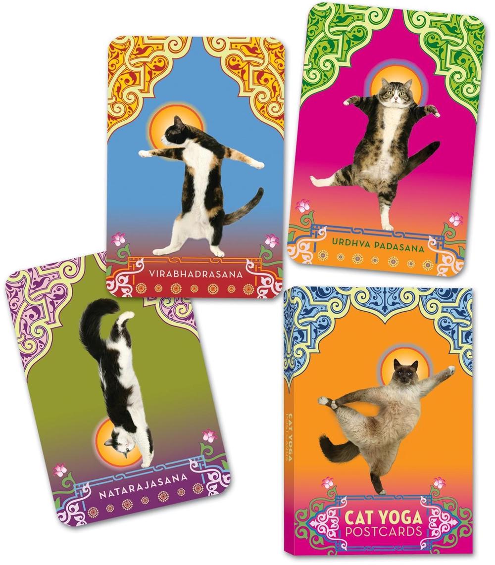 Cat Yoga Postcards by Rick Tillotson - ISBN: 9780307395429