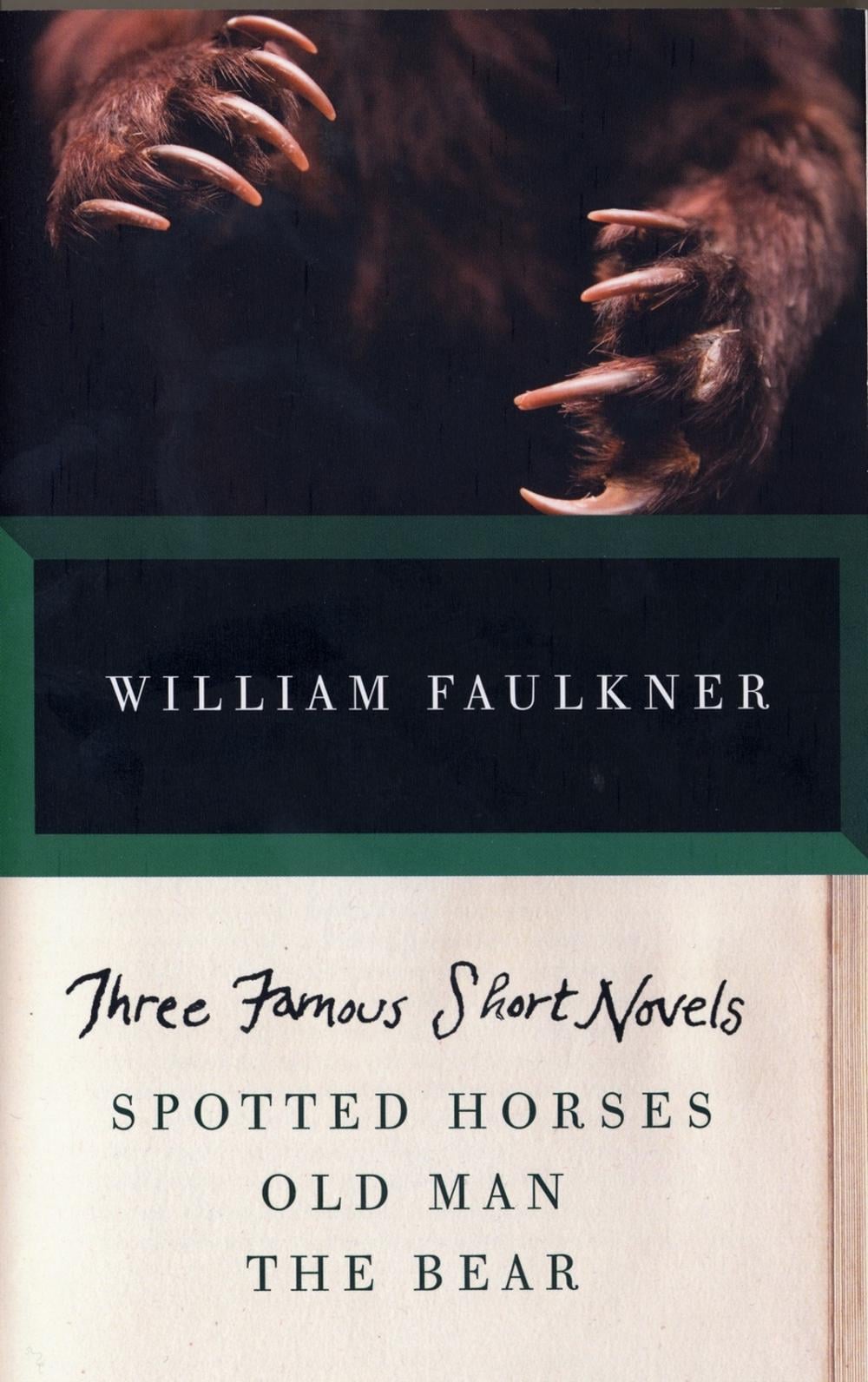 THREE FAMOUS SHORT NOVELS by William Faulkner - ISBN: 9780307946751