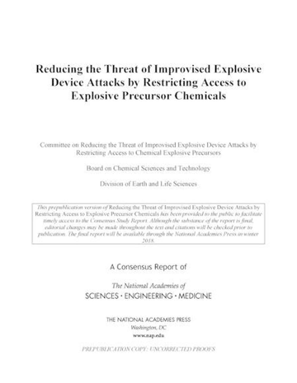 Reducing The Threat Of Improvised Explosive Device Attacks By ...