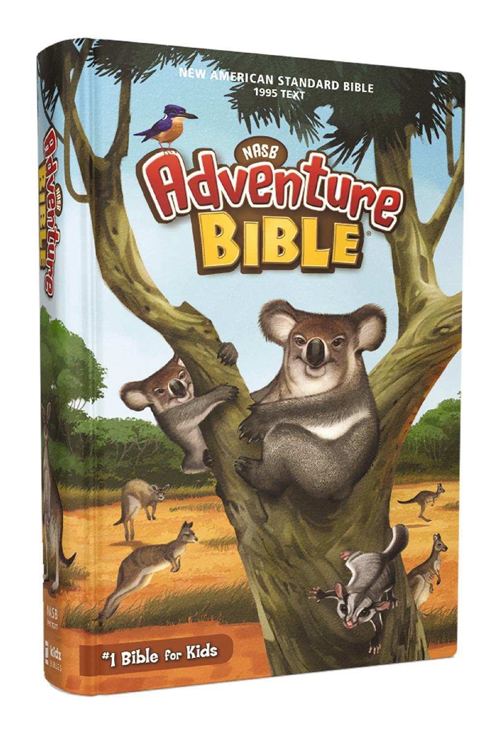 NASB, Adventure Bible, Hardcover, Full Color Interior, Red Letter, 1995 Text, Comfort Print, 9780310112709