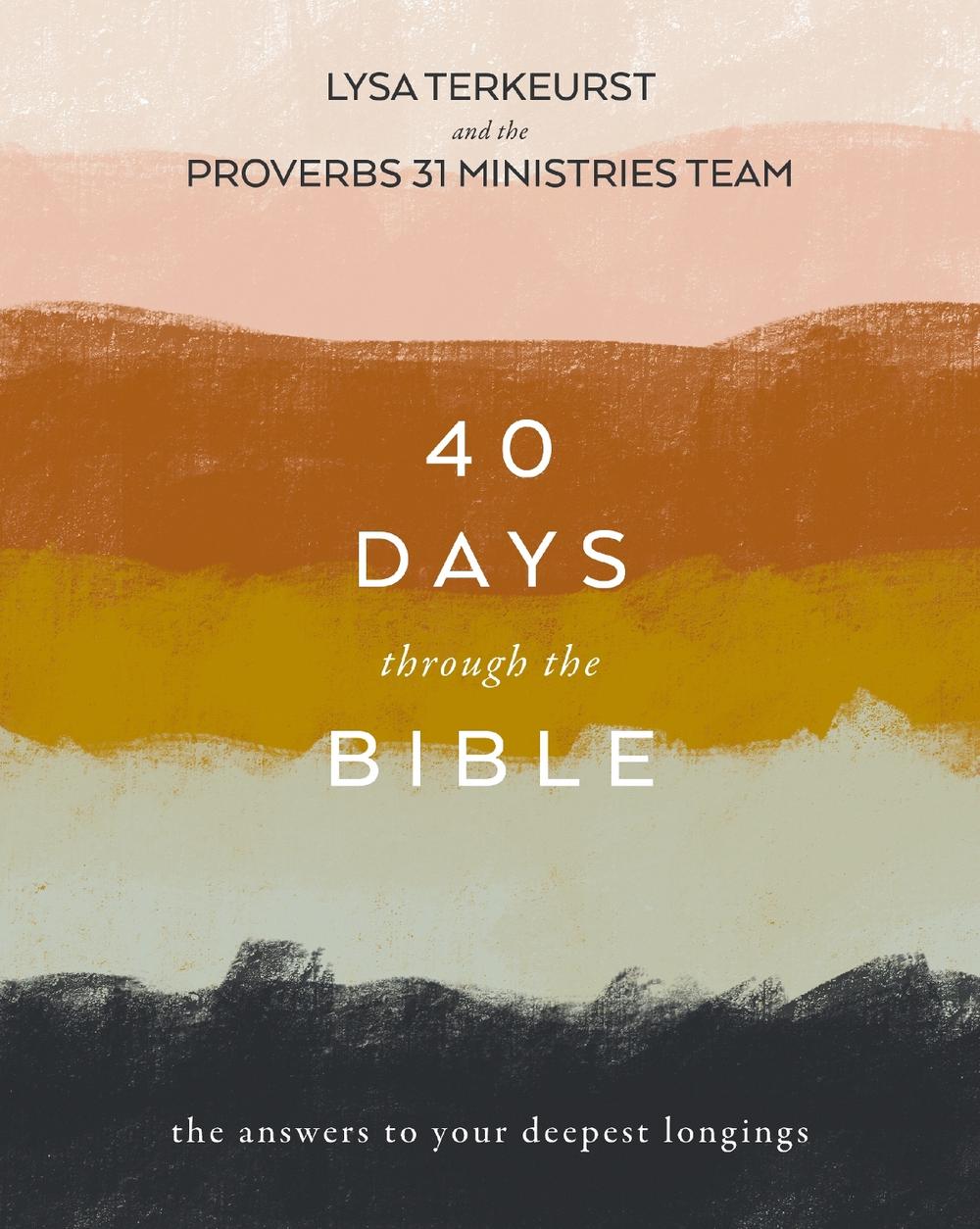 40 Days Through the Bible, 9780310145363