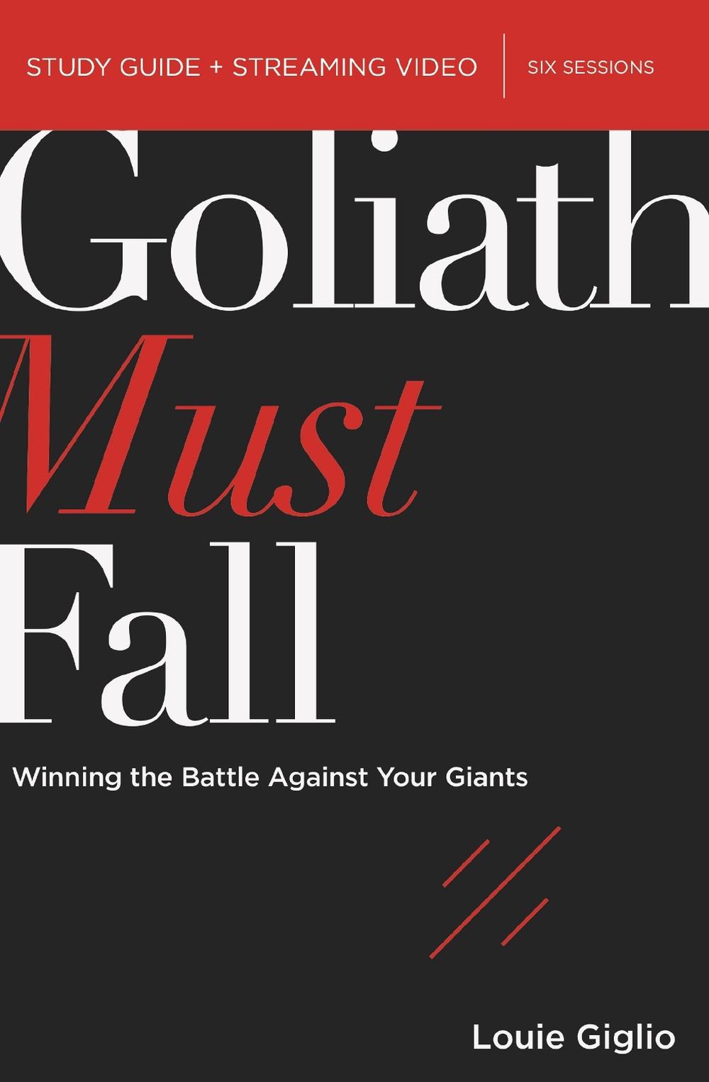 Goliath Must Fall Bible Study Guide plus Streaming Video, 9780310146506