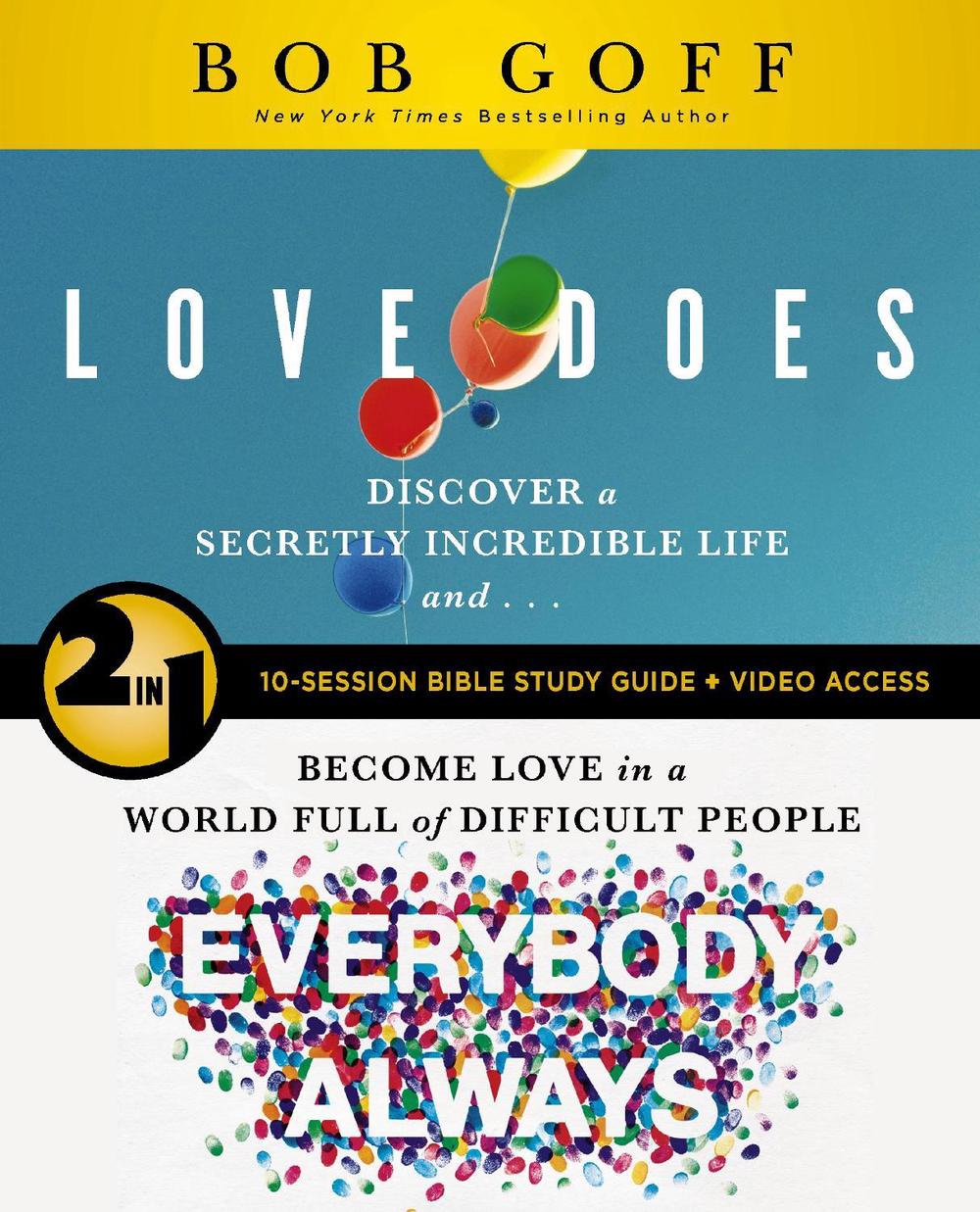 Love Does/Everybody Always 2-in-1 Bible Study Guide plus Streaming Video, 9780310174790