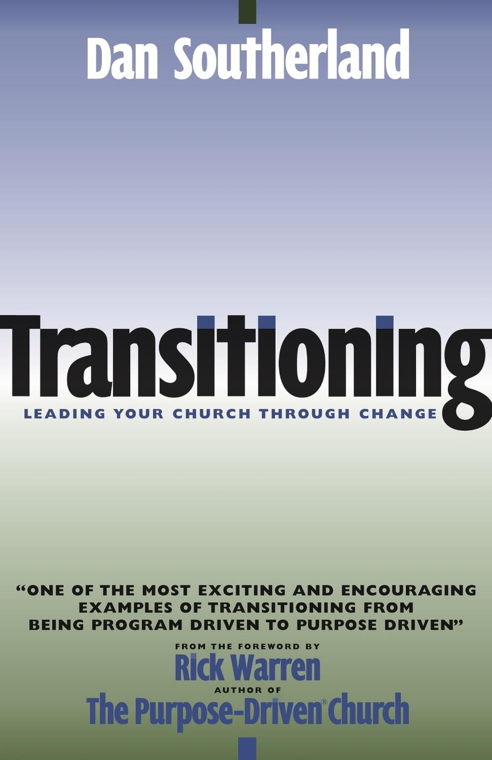 Transitioning by Dan Southerland - ISBN: 9780310242680