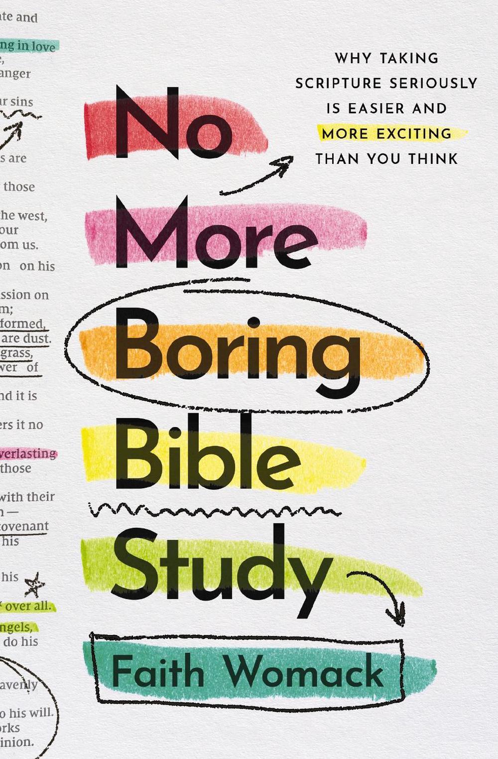 No More Boring Bible Study, 9780310369370