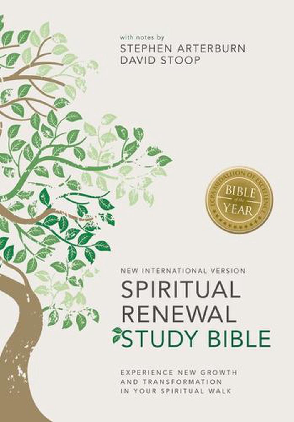 NIV, Spiritual Renewal Study Bible, Hardcover by Stephen Arterburn, Hardcover, 9780310417378