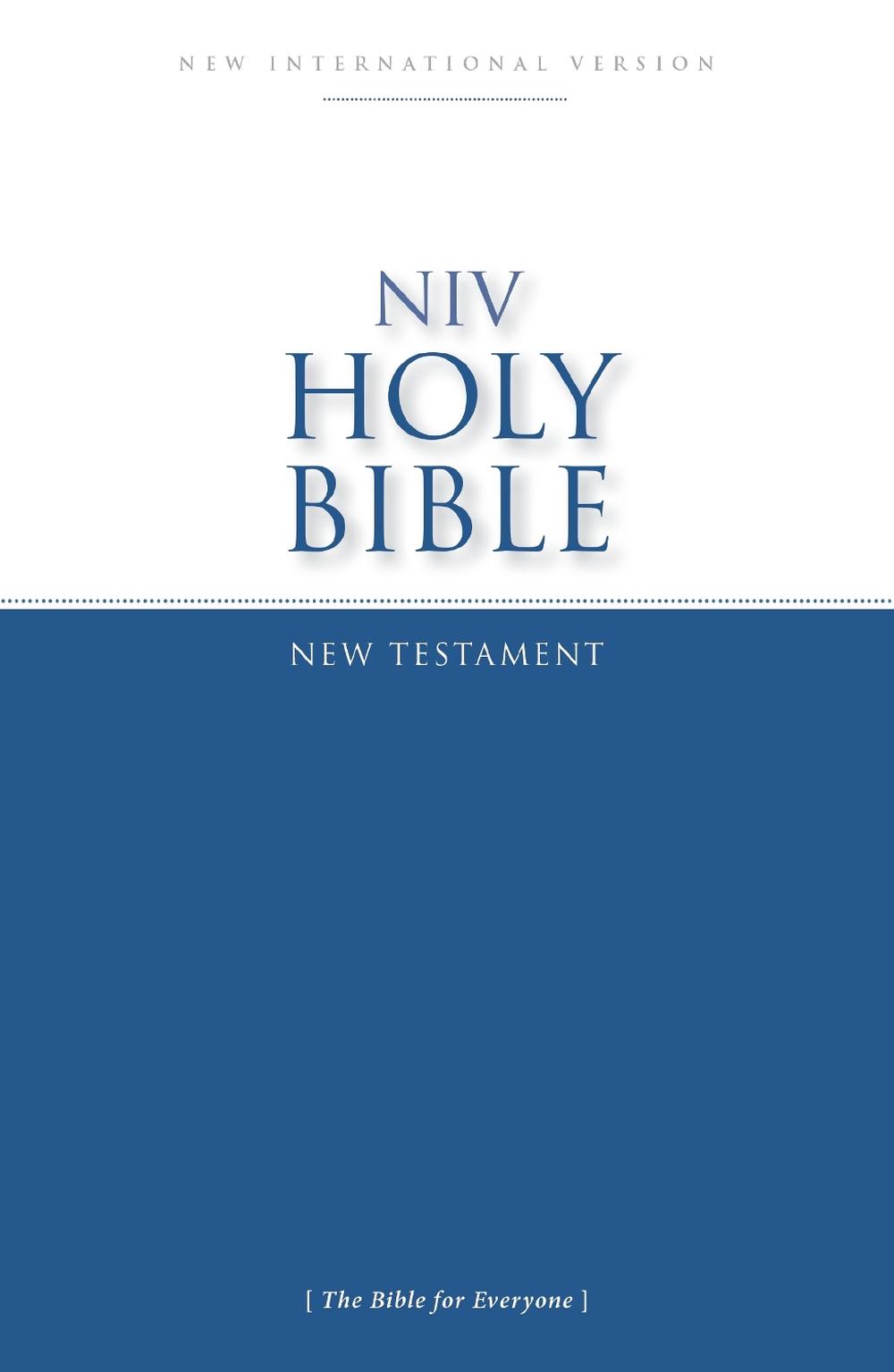 NIV, Holy Bible New Testament, Paperback, 9780310434009