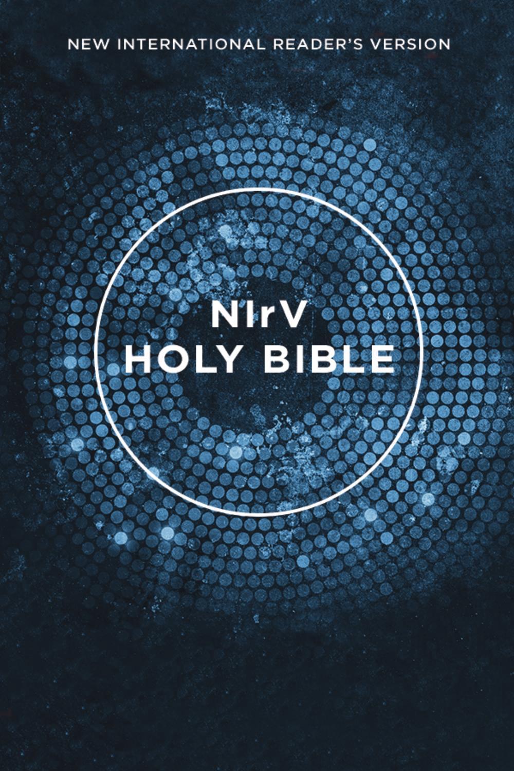NIrV, Outreach Bible, Paperback, Blue, 9780310445999