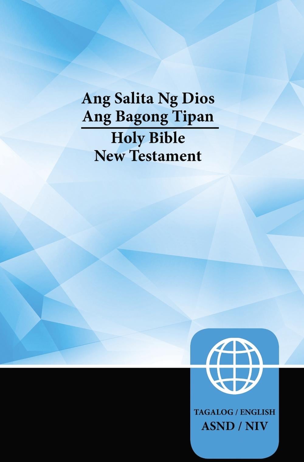 Tagalog Ang Salita ng Dios/English NIV Bilingual New Testament, Paperback by Zondervan - ISBN: 9780310450078
