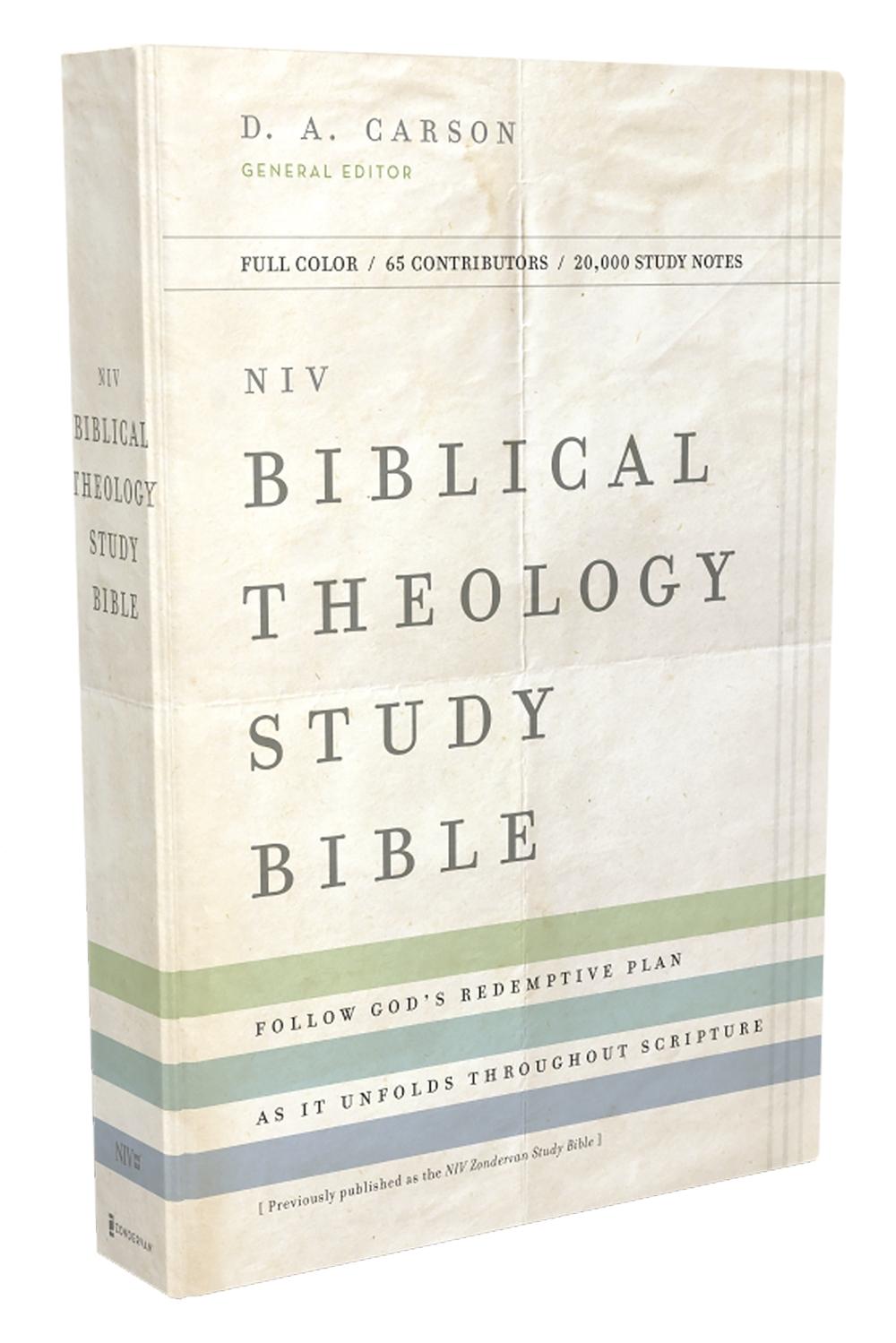 NIV, Biblical Theology Study Bible, Hardcover, Comfort Print, 9780310450405