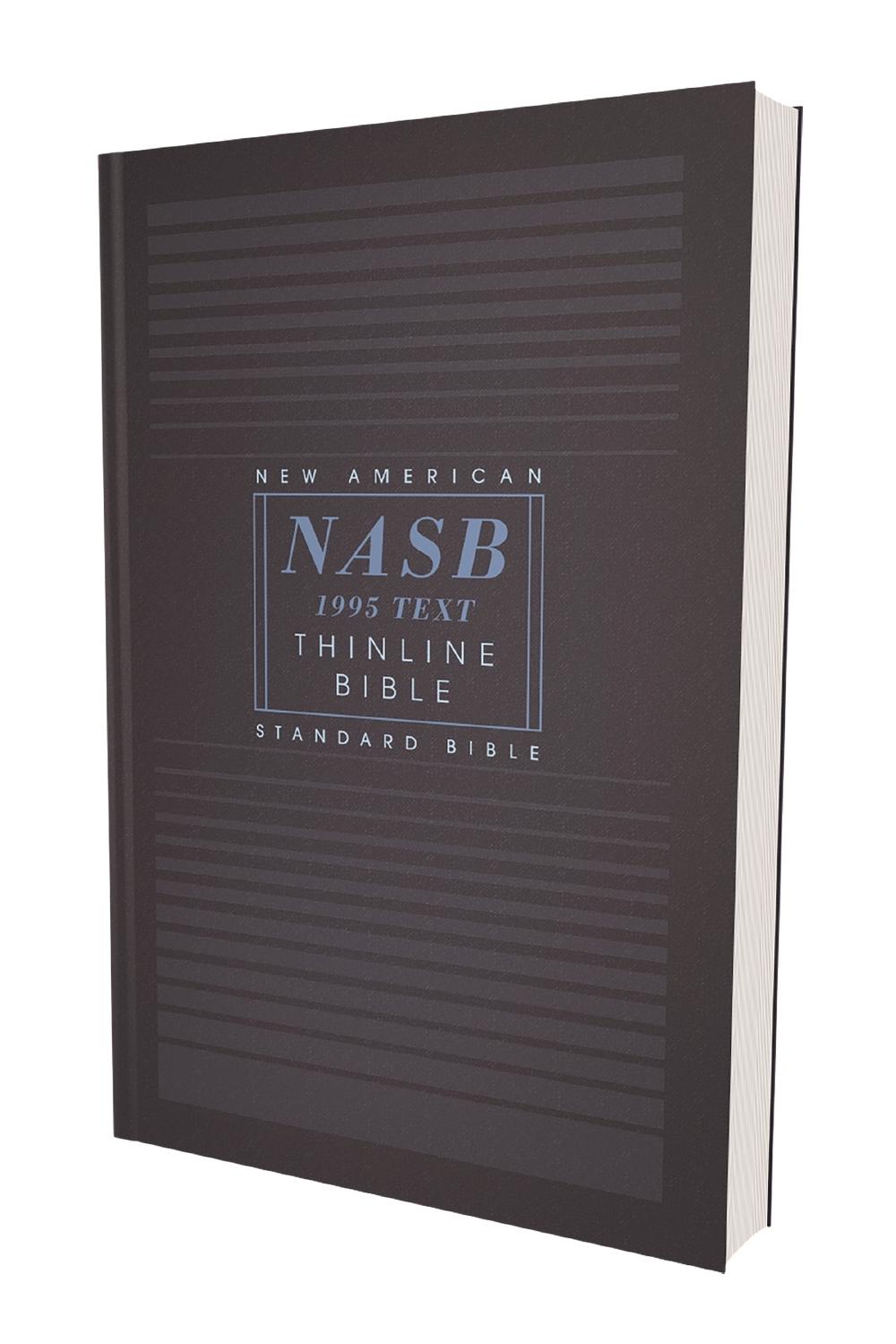 NASB, Thinline Bible, Paperback, Red Letter, 1995 Text, Comfort Print, 9780310450924