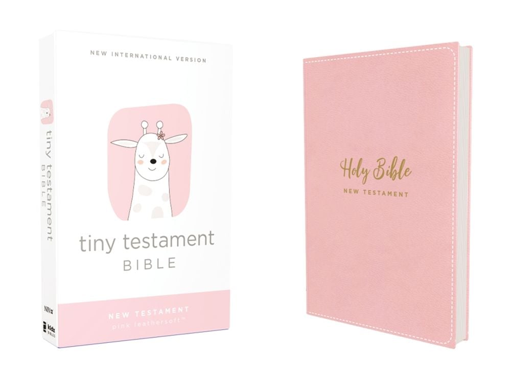 NIV, Tiny Testament Bible, New Testament, Leathersoft, Pink, Comfort Print by Zondervan - ISBN: 9780310458753