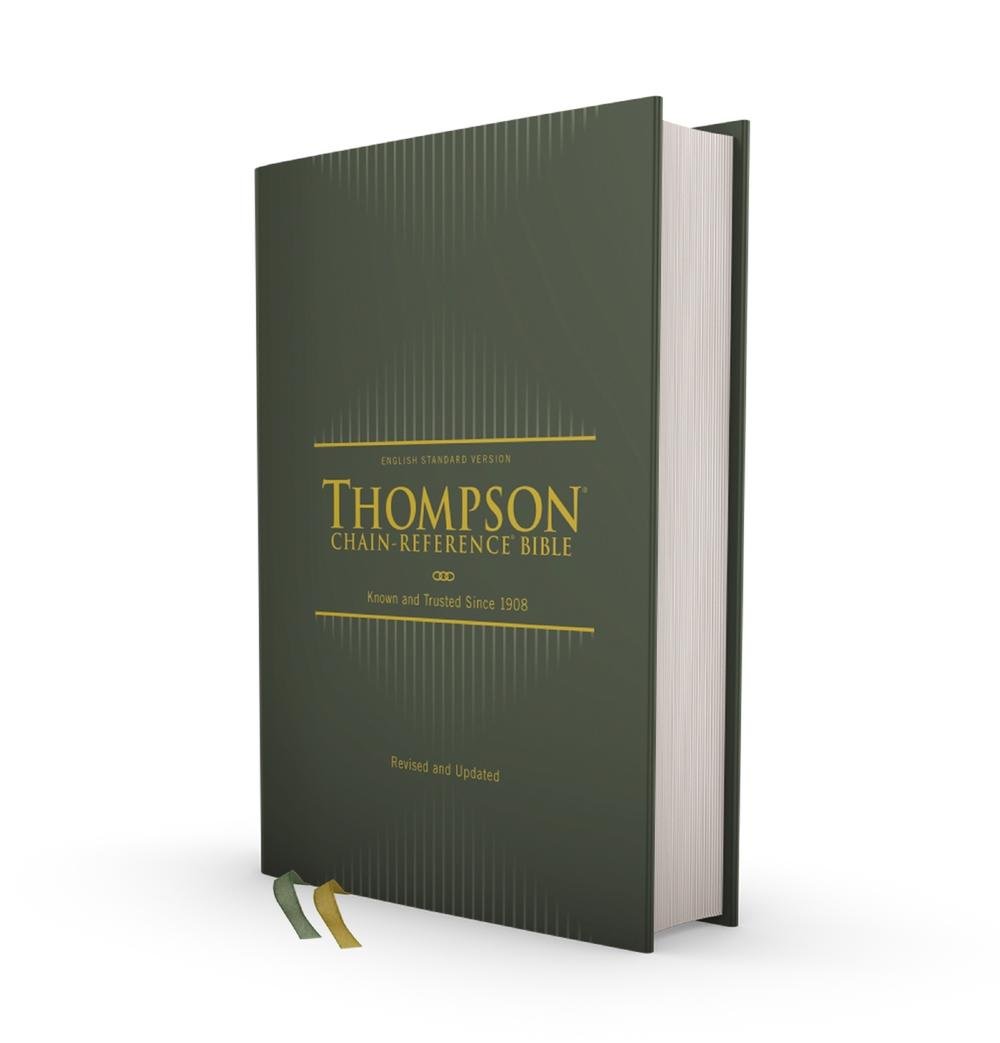 ESV, Thompson Chain-Reference Bible, Hardcover, Green, Red Letter, 9780310459002