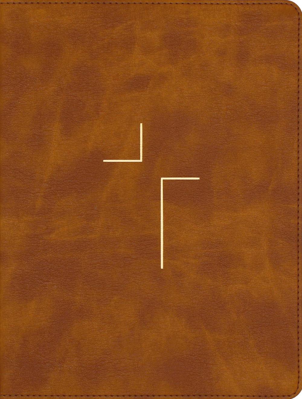 The Jesus Bible, NIV Edition, Leathersoft, Tan, Comfort Print, 9780310463542