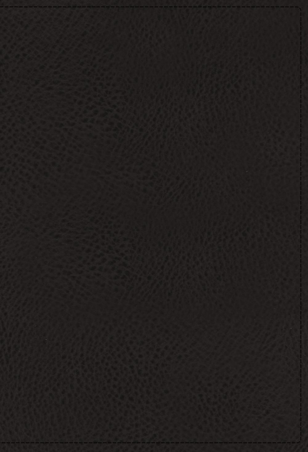 NIV Application Bible, Genuine Leather, Calfskin, Black, Red Letter, Comfort Print, 9780310467748