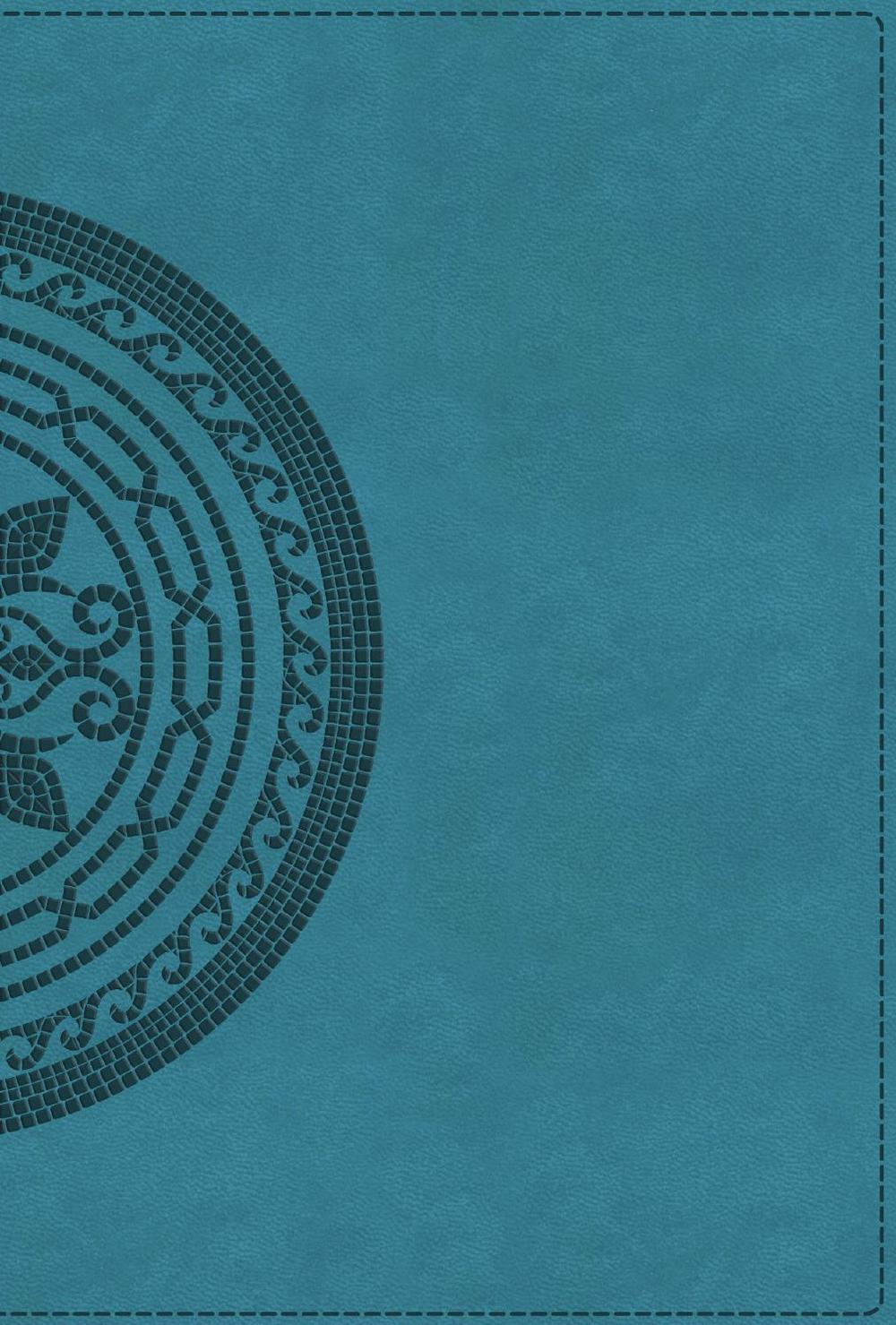 NIV Application Bible, Large Print, Leathersoft, Teal, Red Letter, Thumb Indexed, Comfort Print, 9780310467779